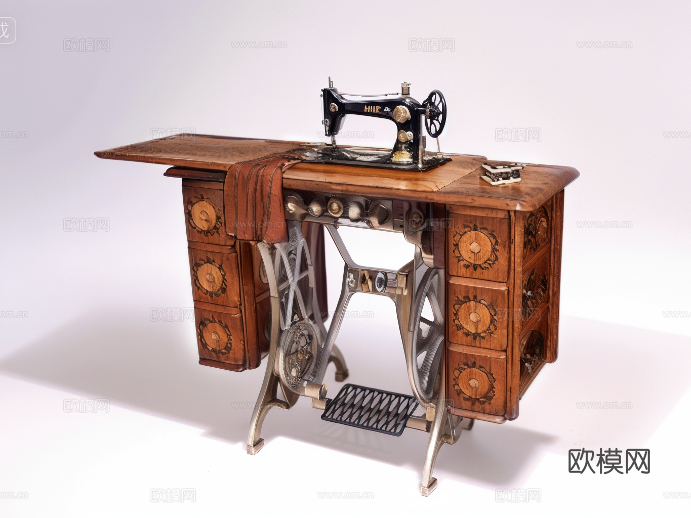 缝纫机su模型