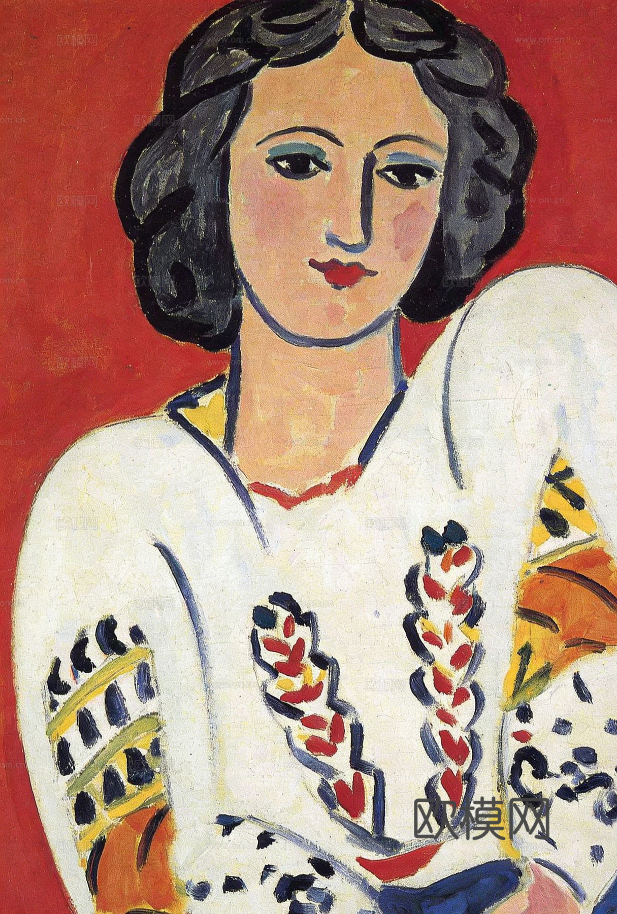 现代艺术挂画色彩画多巴胺彩绘下载