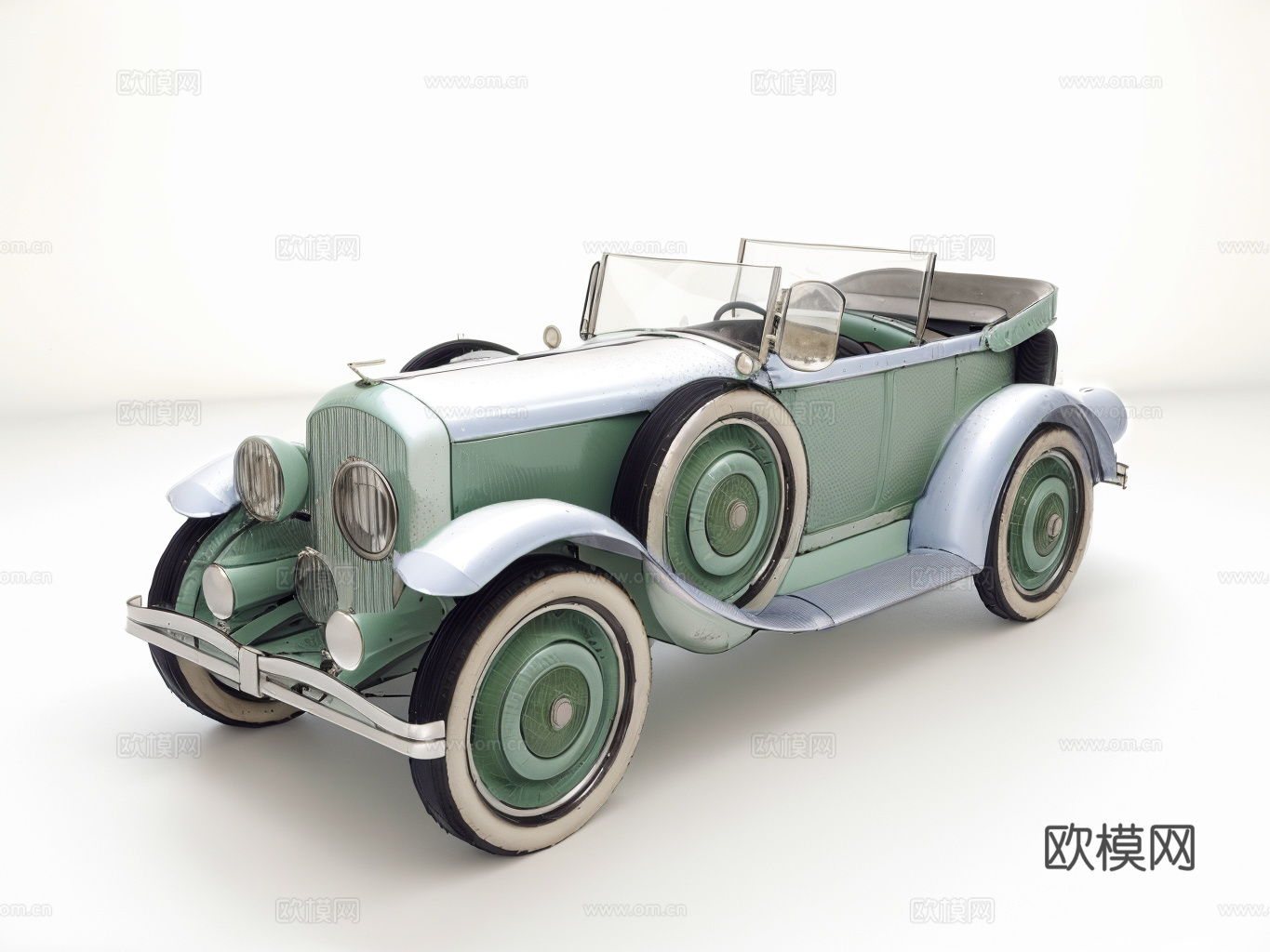 老爷车su模型