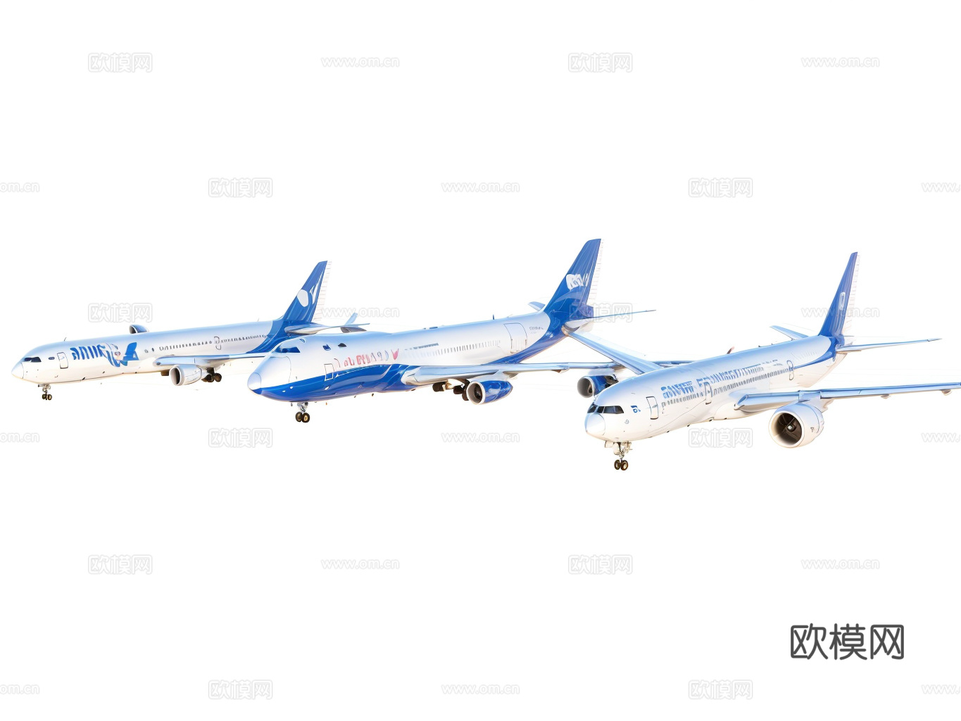 航空飞机su模型