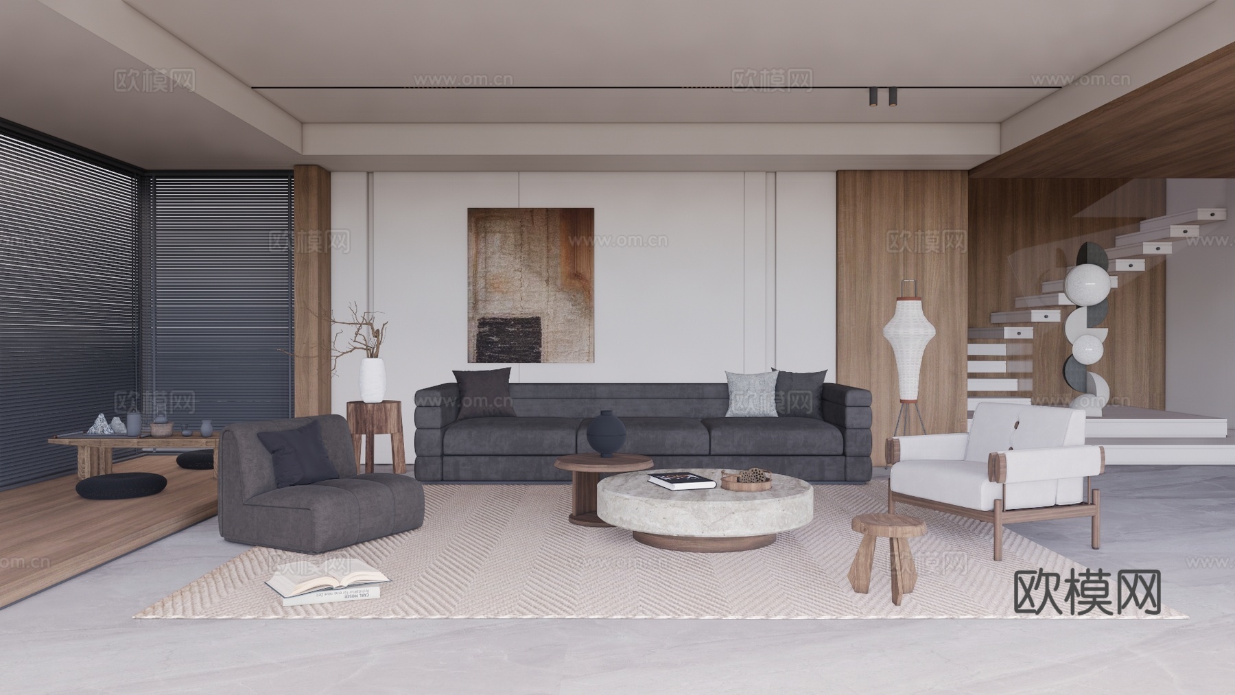 客餐厅 家装 厨房 门窗 阳台 衣帽间su模型