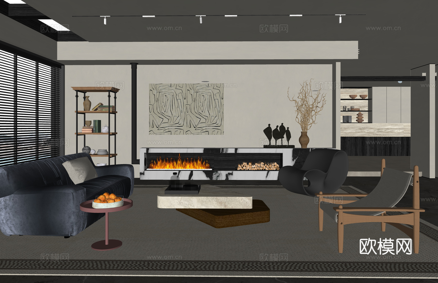 门窗 厨房 家装 餐厅 客餐厅 阳台su模型