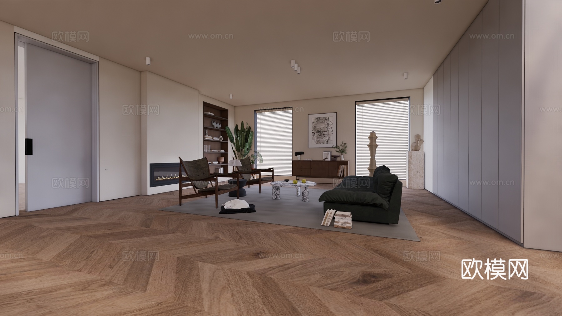 阳台 家装 客餐厅 门窗 卫生间 客厅su模型