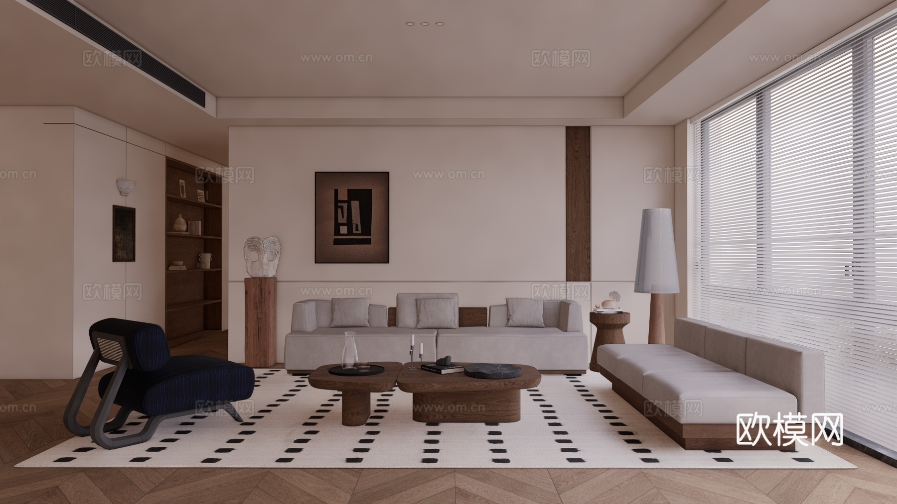 门窗 客餐厅 衣帽间 厨房su模型