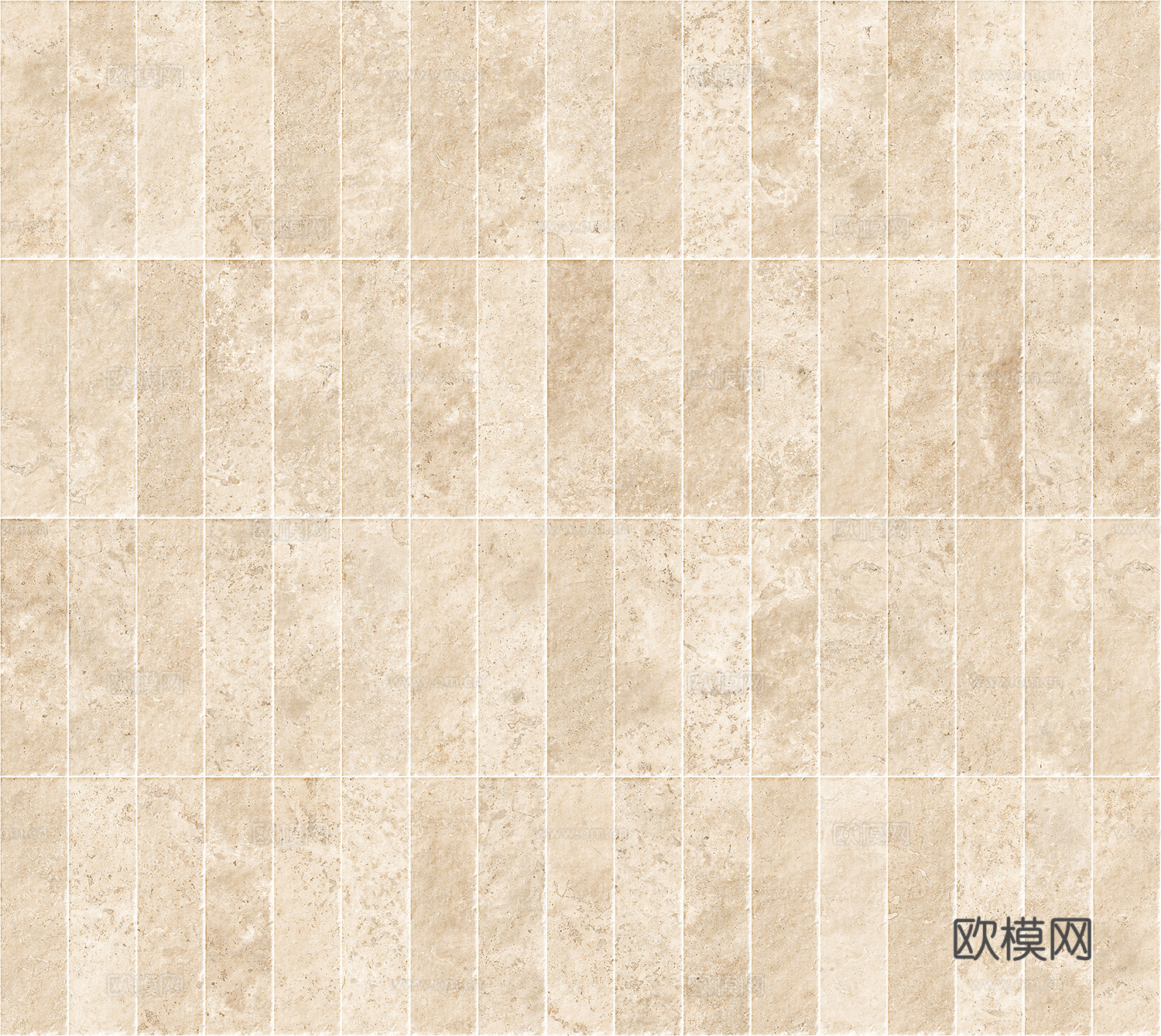 现代无缝米黄色莱姆石 莱姆石小花砖