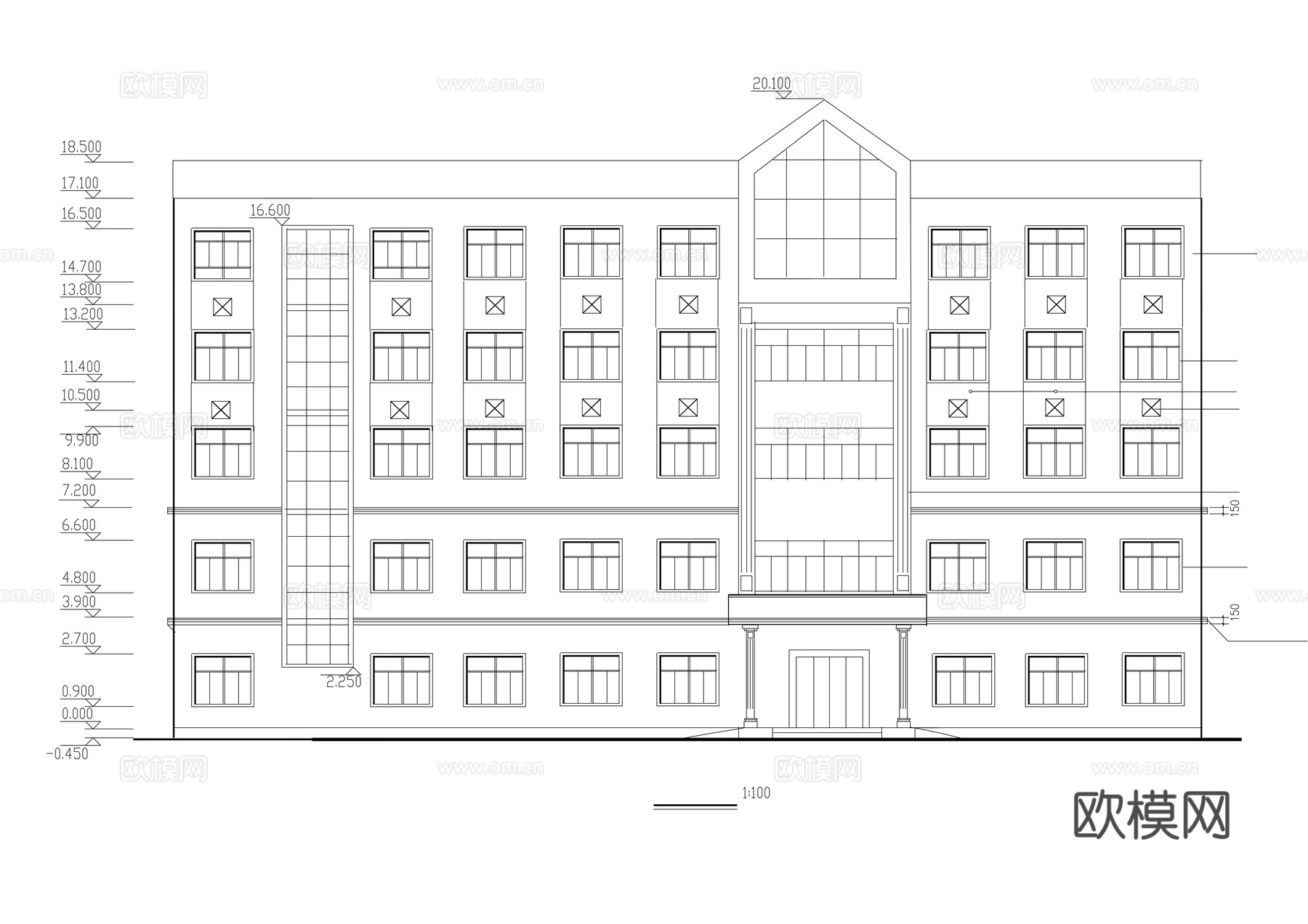 医疗建筑cad施工图