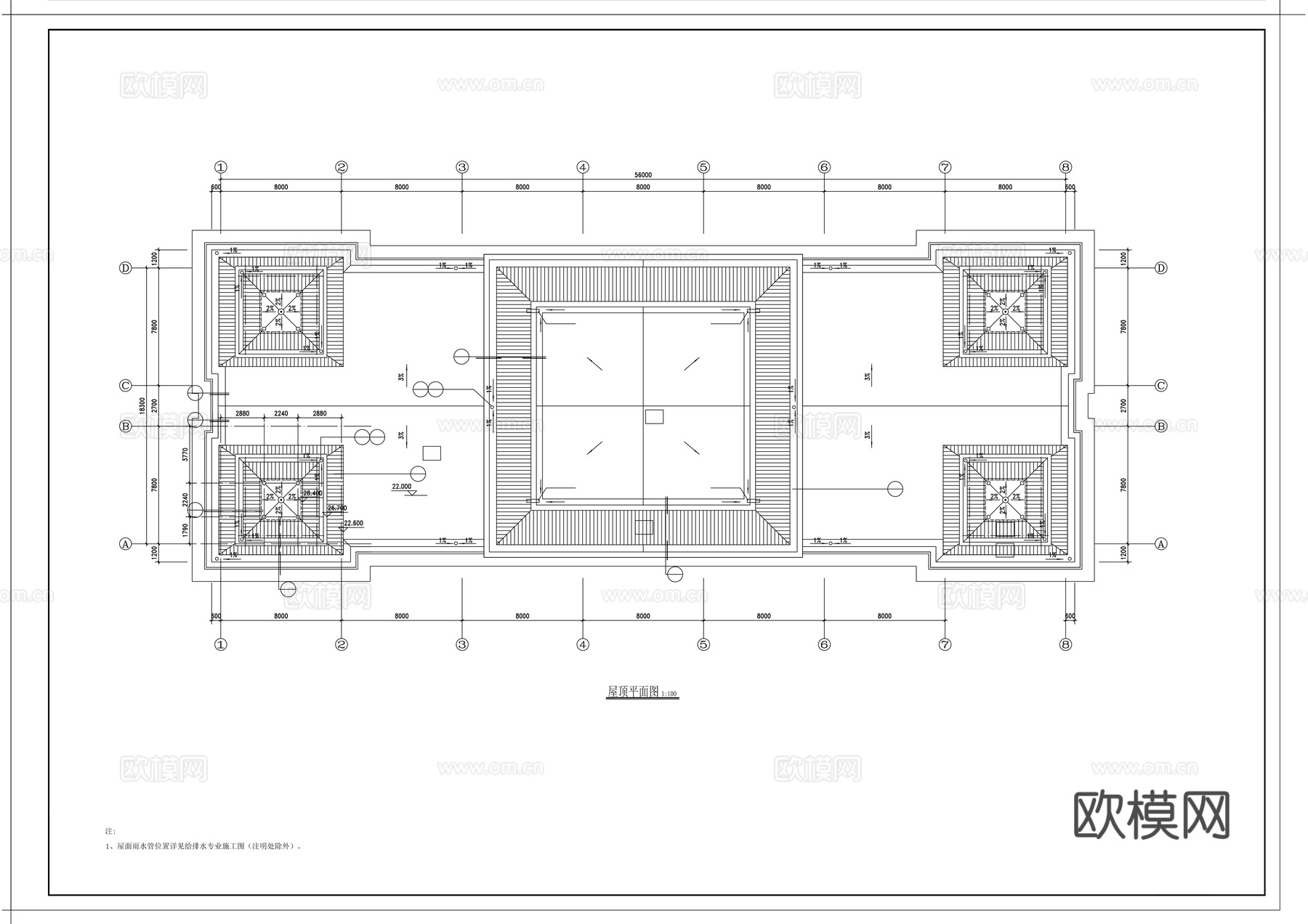 医疗建筑cad施工图