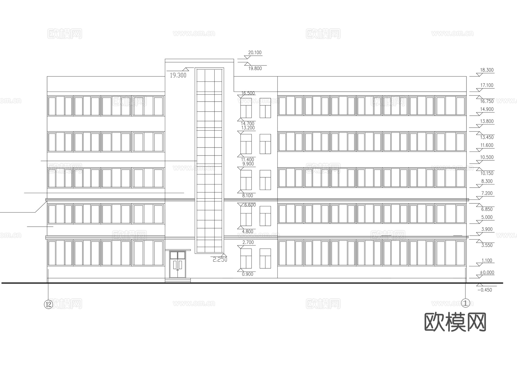 医疗建筑cad施工图