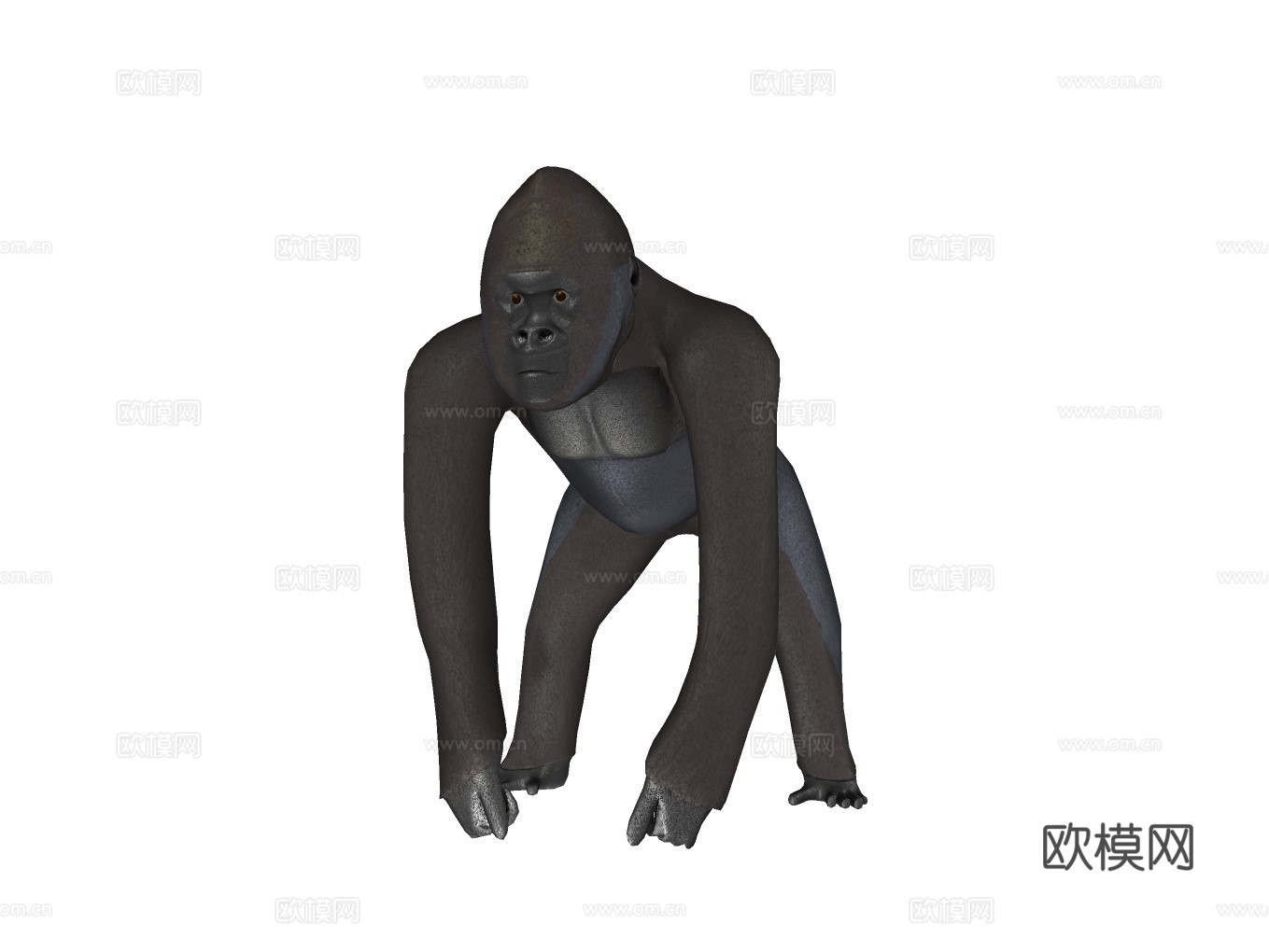 黑猩猩su模型下载（渲染图2）