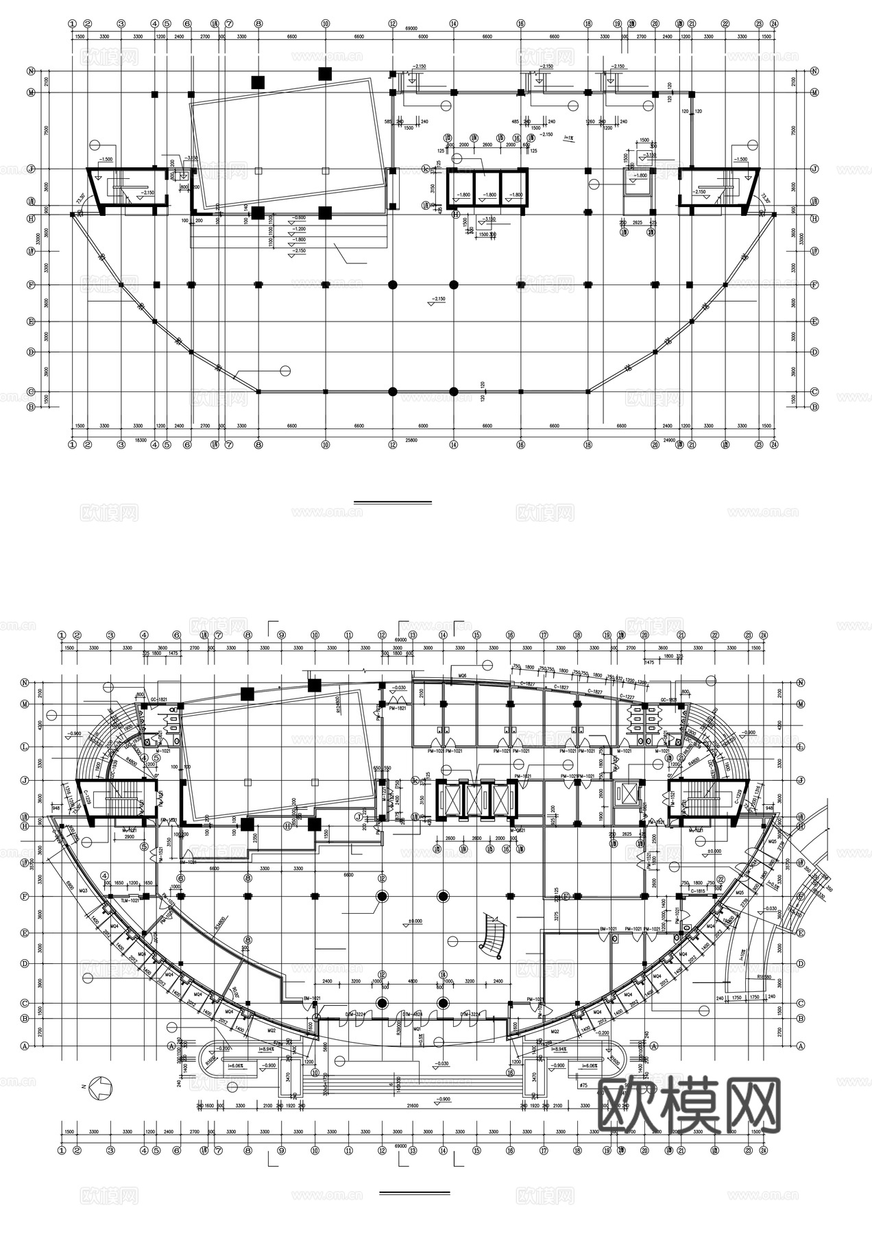 医疗建筑cad施工图