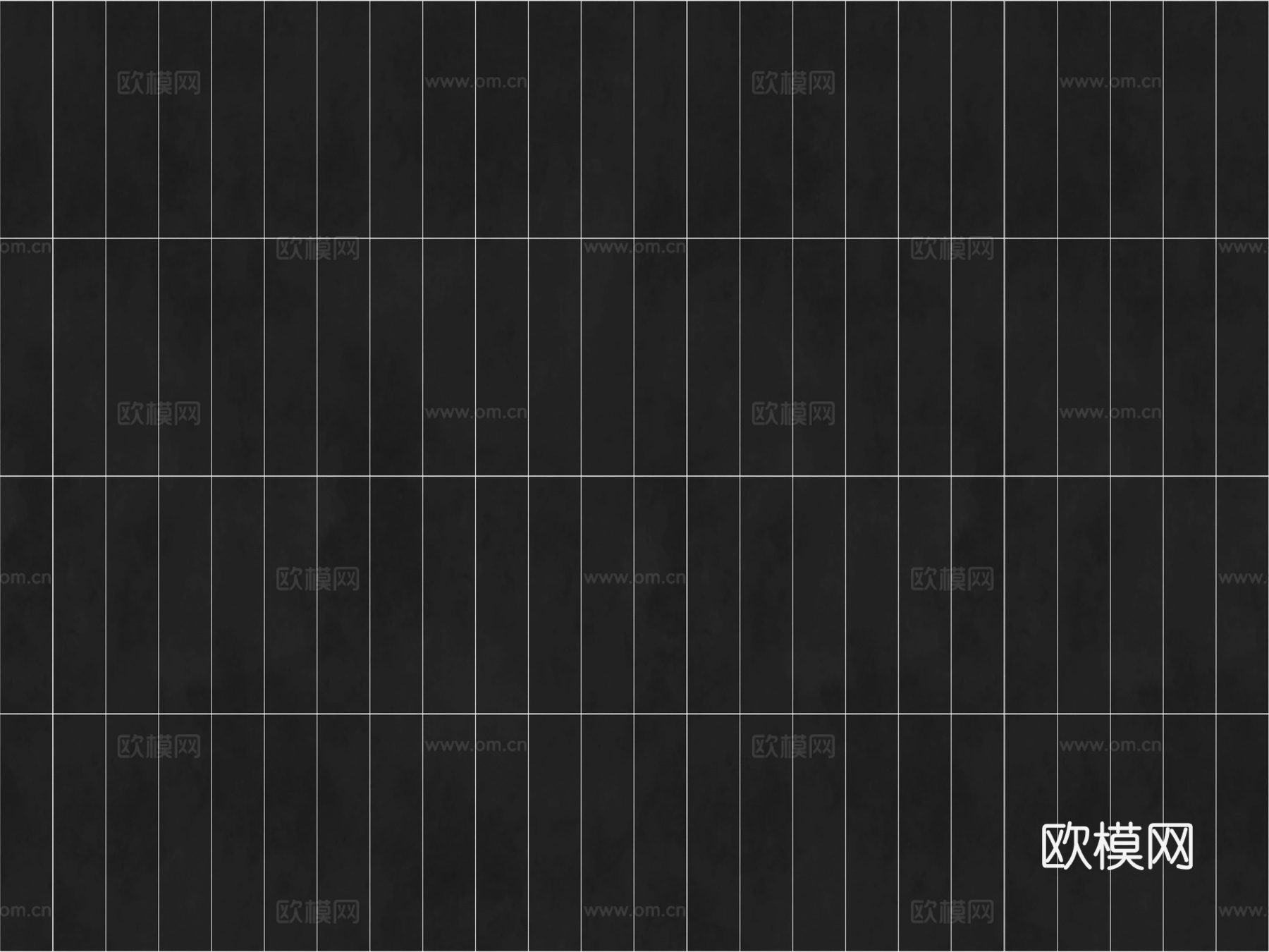 现代黑色无缝柔光砖大理石瓷砖条形砖