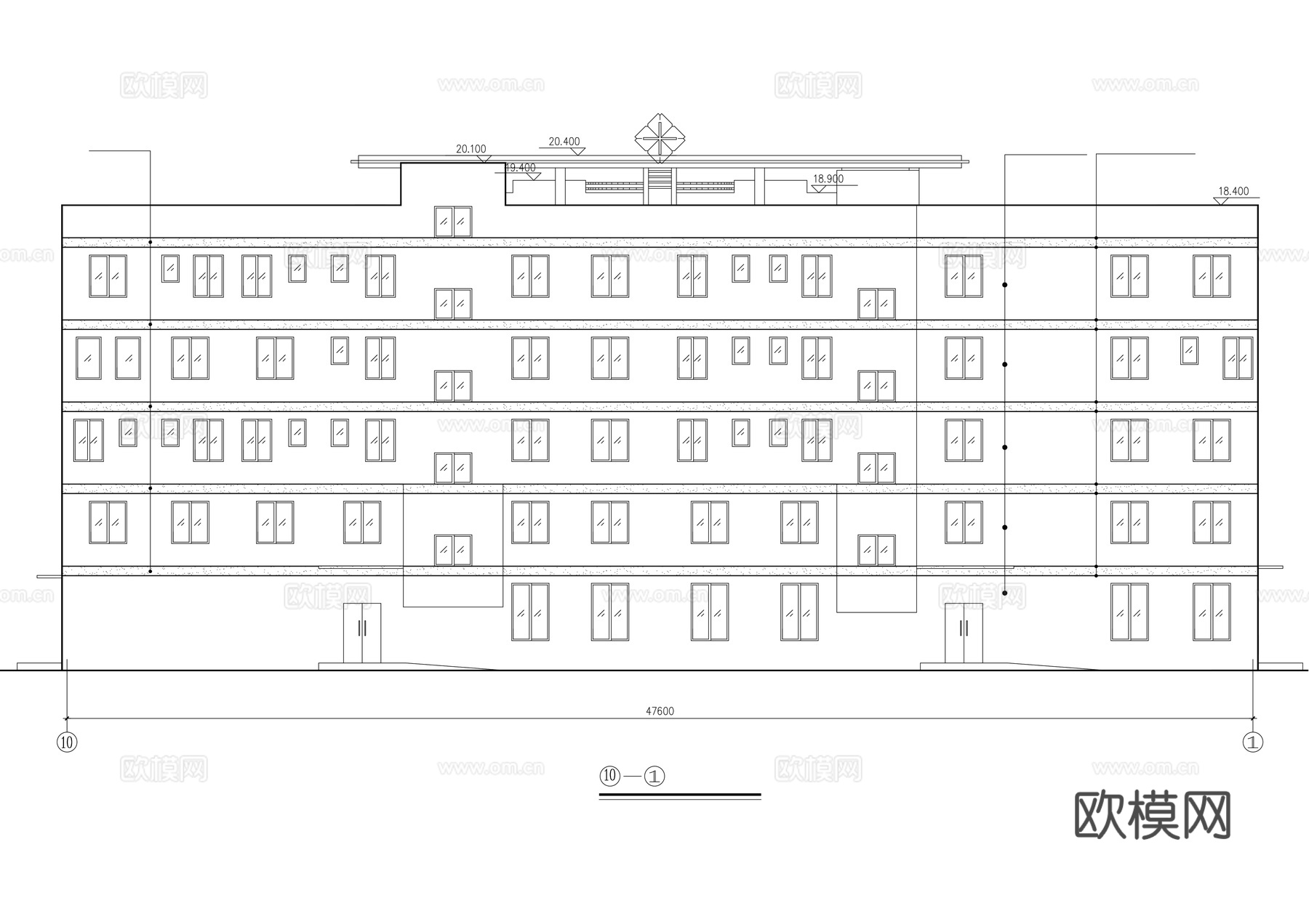 医疗建筑cad施工图