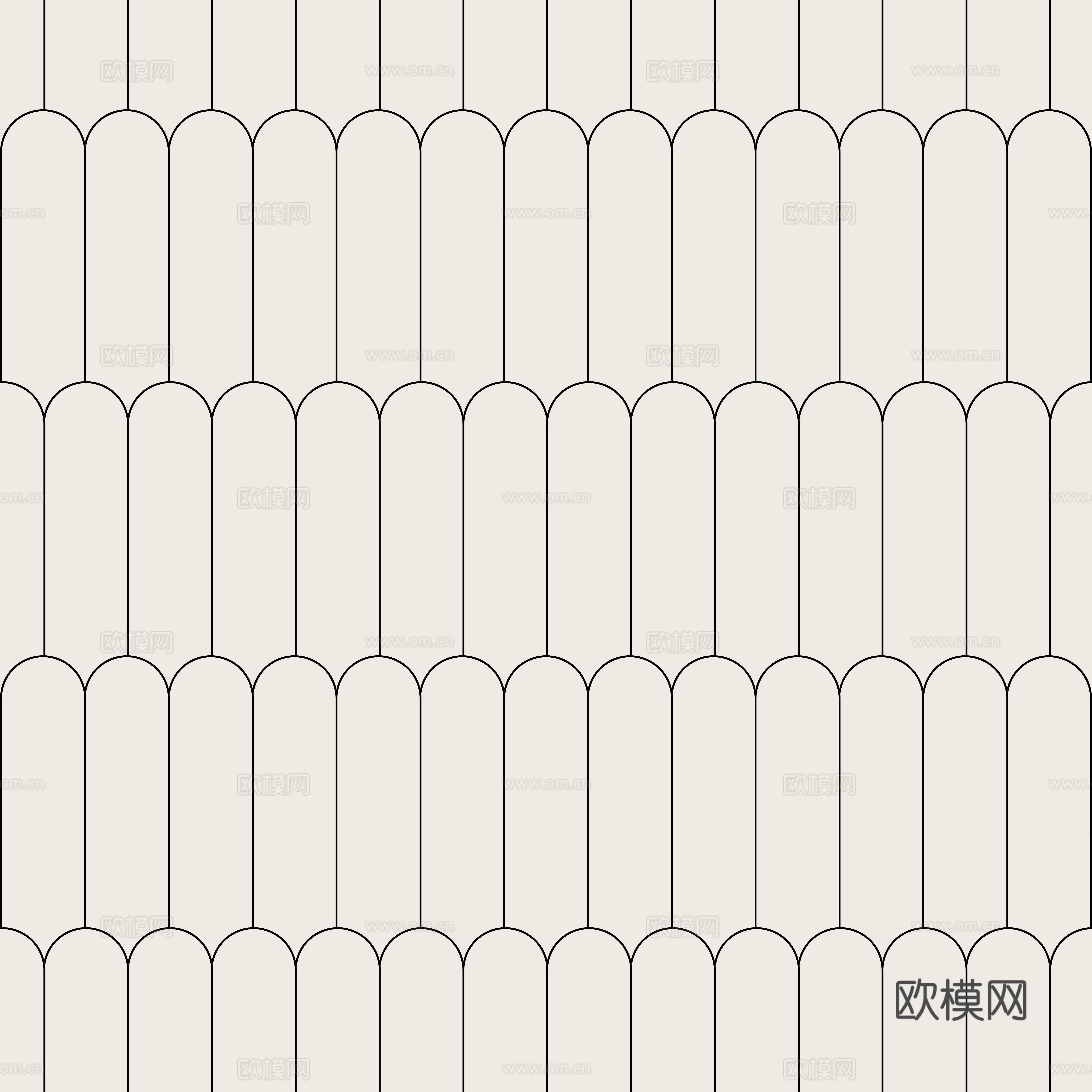 法式奶油无缝奶油白羽毛砖