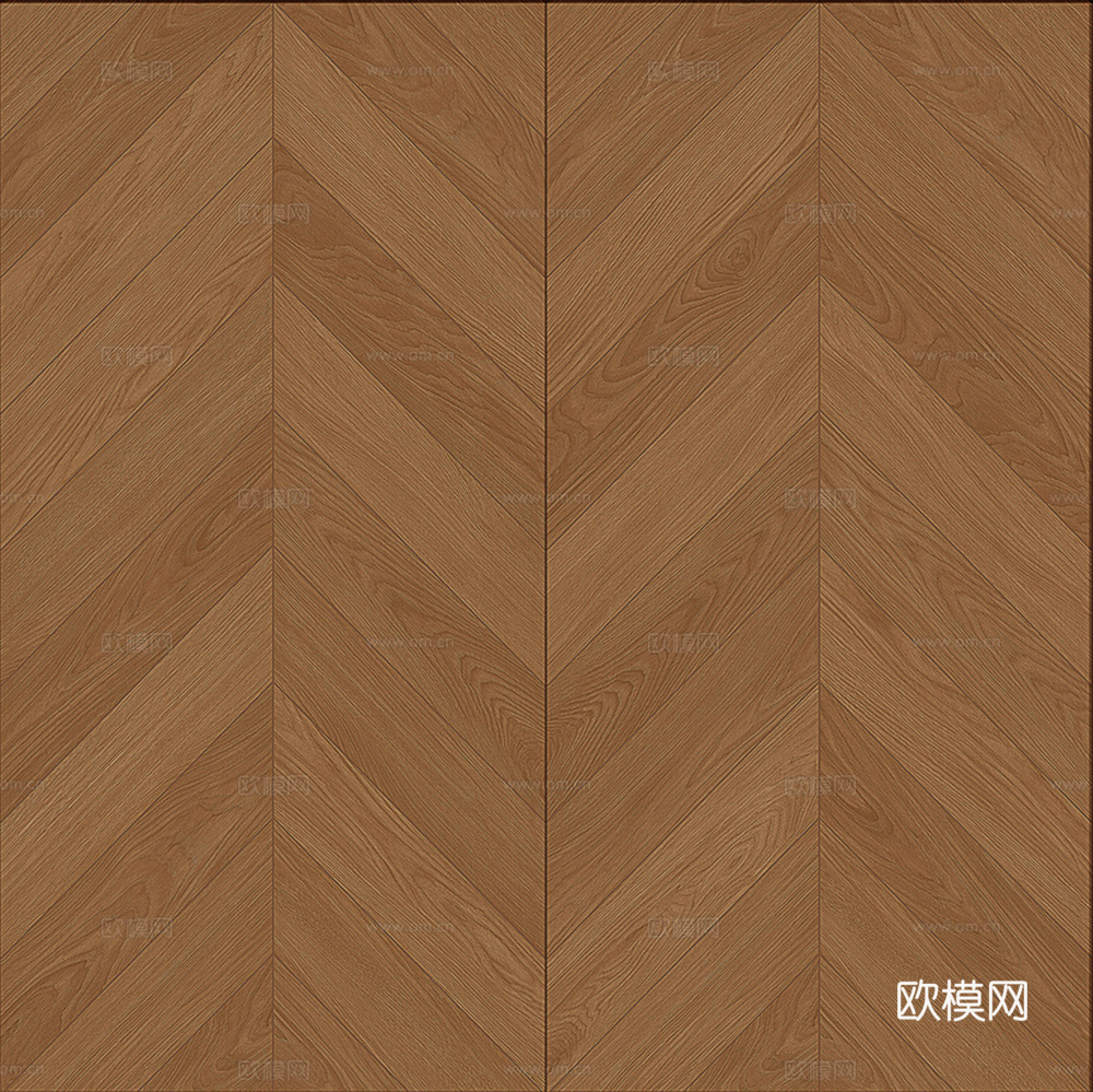 现代复古鱼骨地板木纹砖