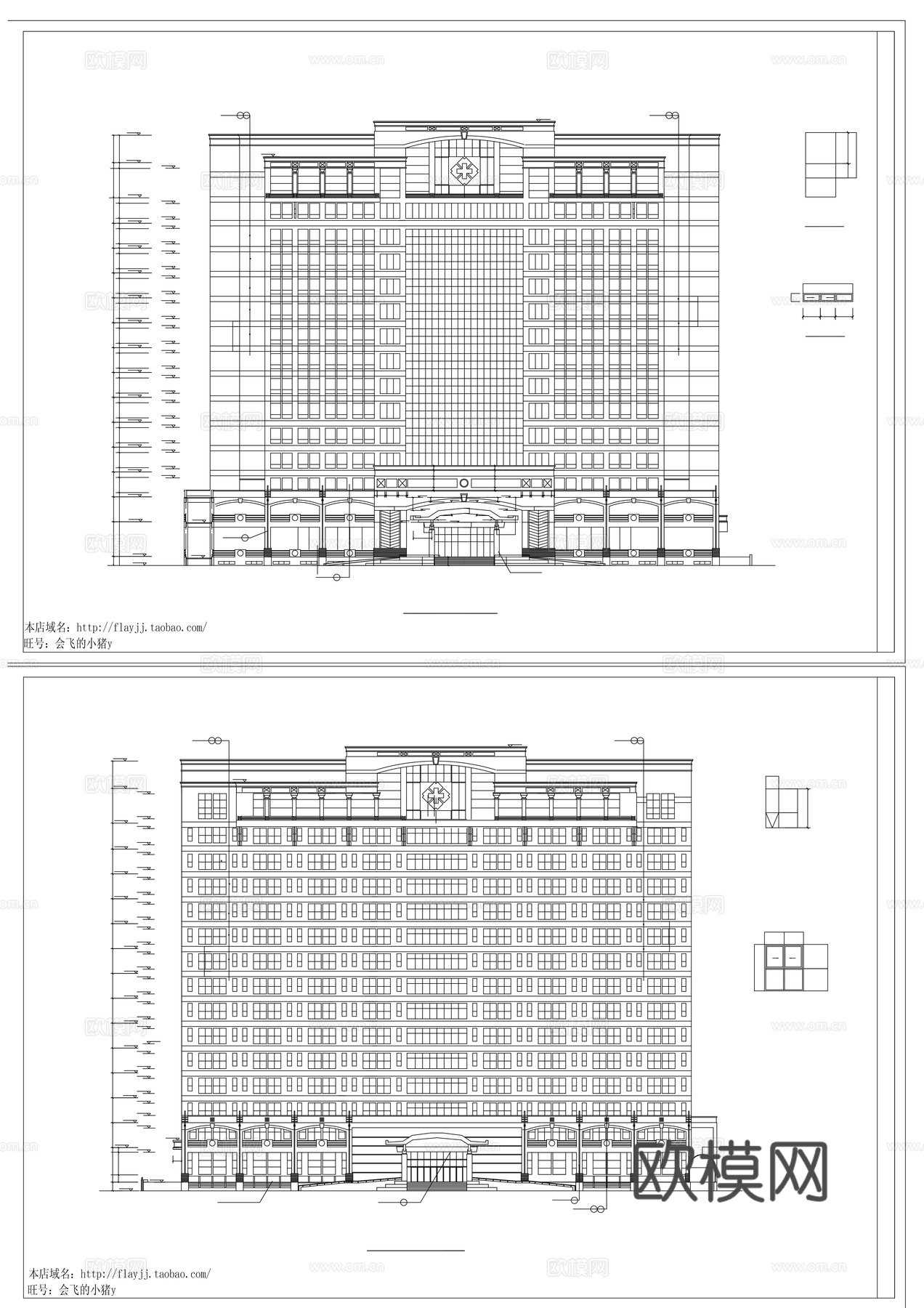 医疗建筑cad施工图