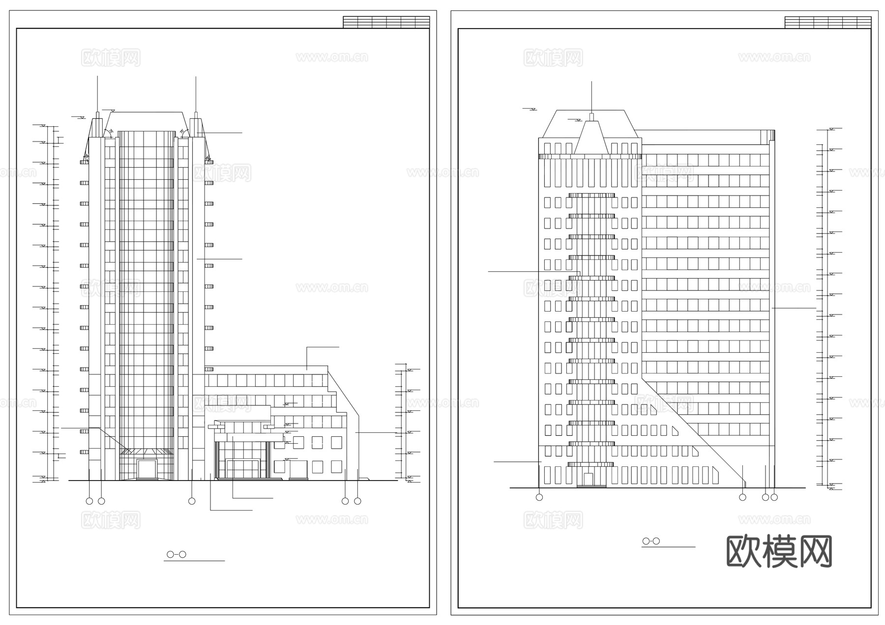 医疗建筑cad施工图