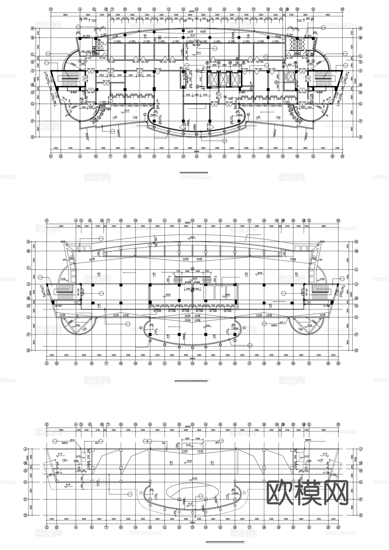 医疗建筑cad施工图