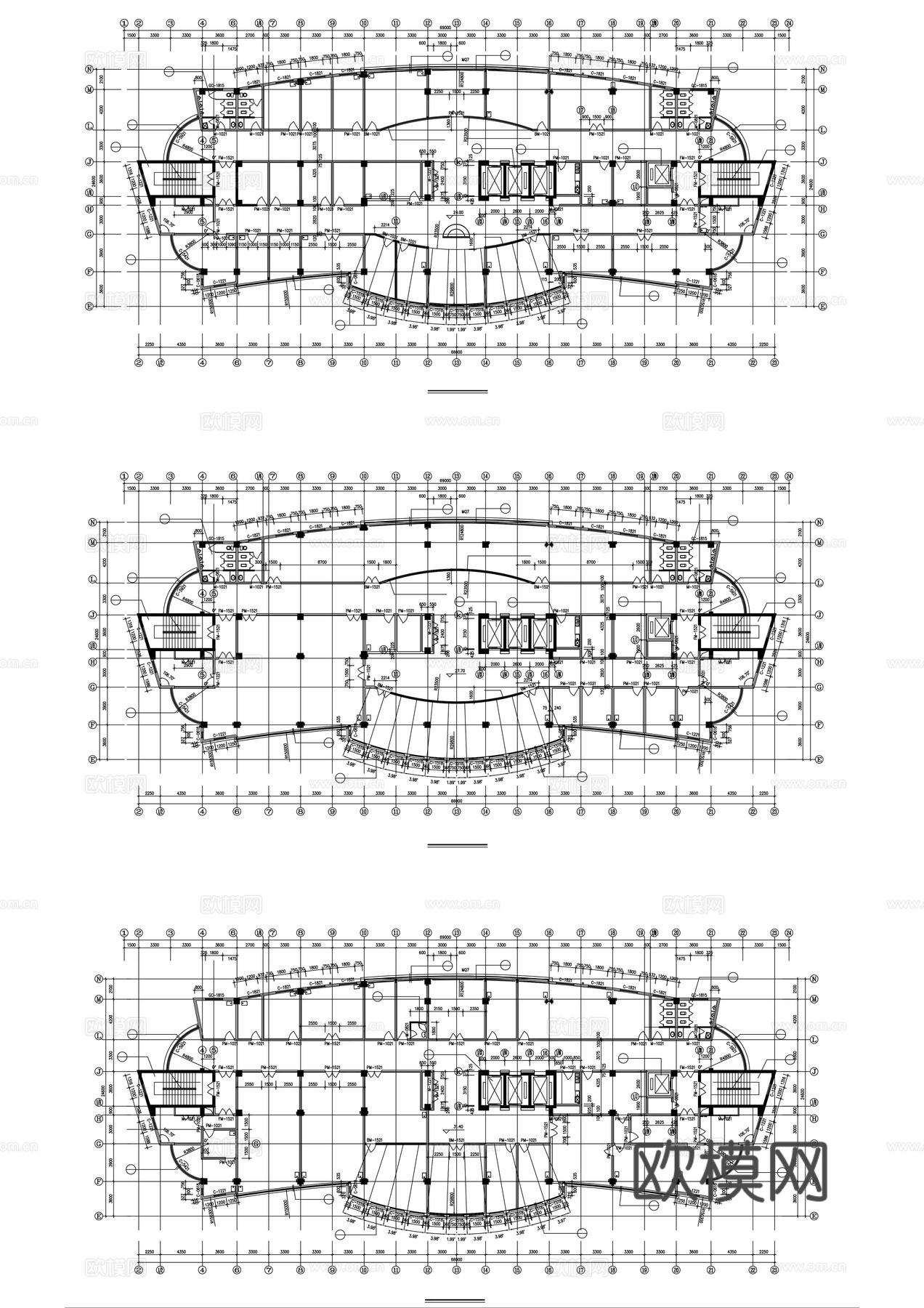医疗建筑cad施工图