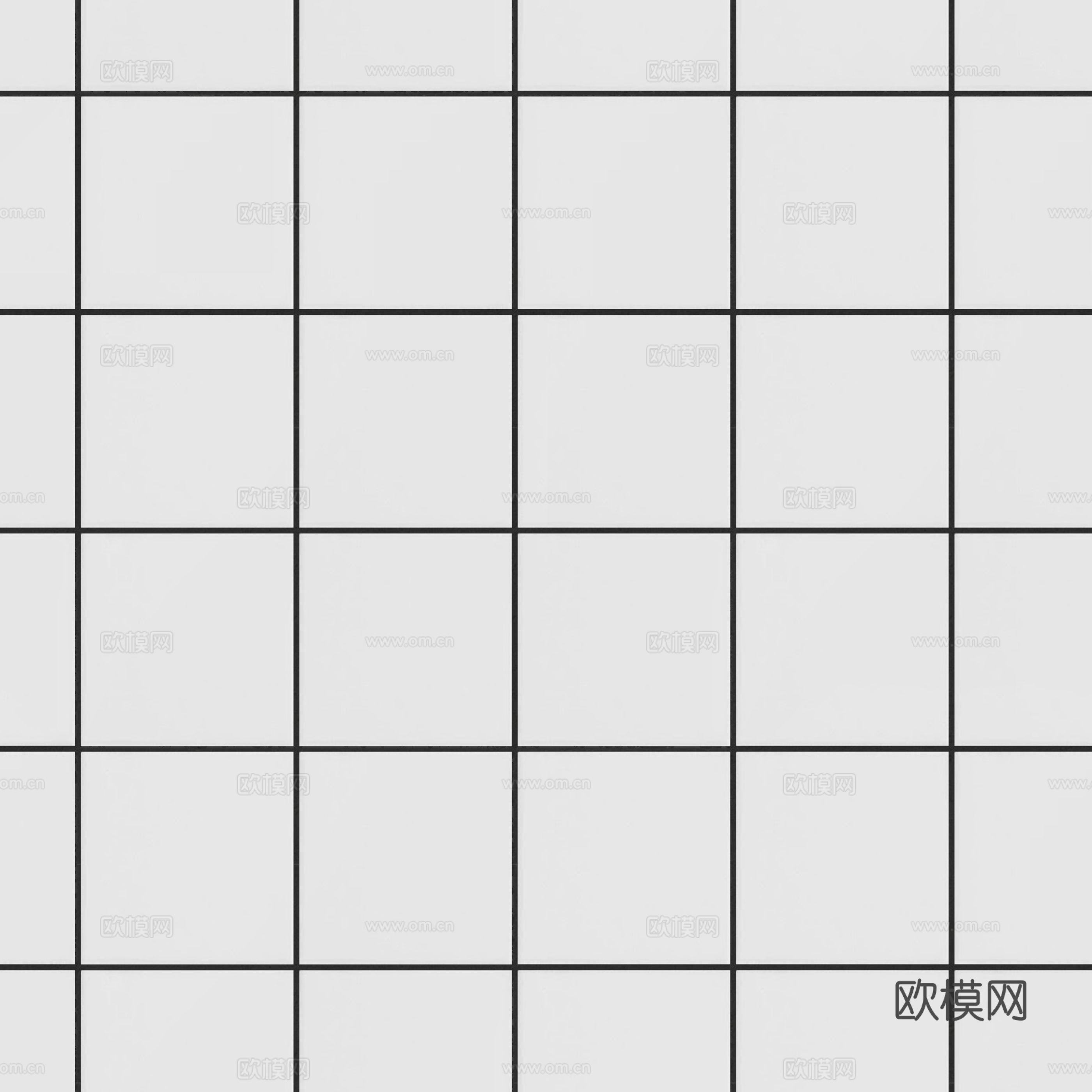 无缝白色小瓷砖