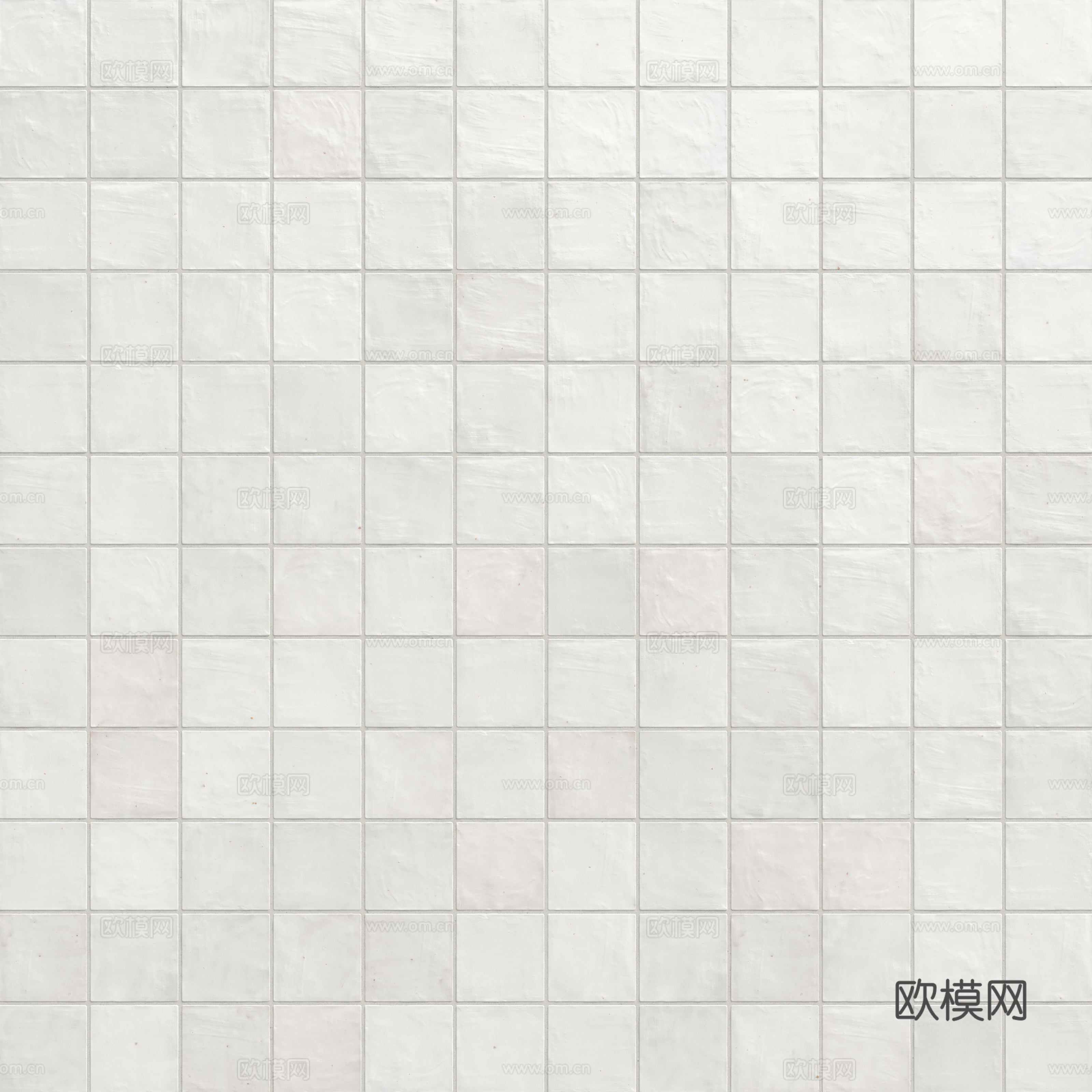 法式现代瓷砖 奶油白马赛克瓷砖 哑光砖 条形砖