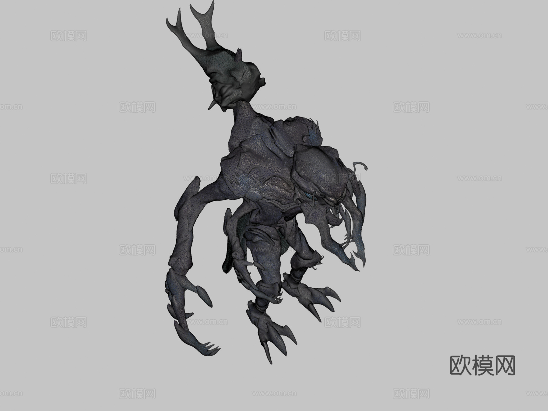 锹形甲虫su模型