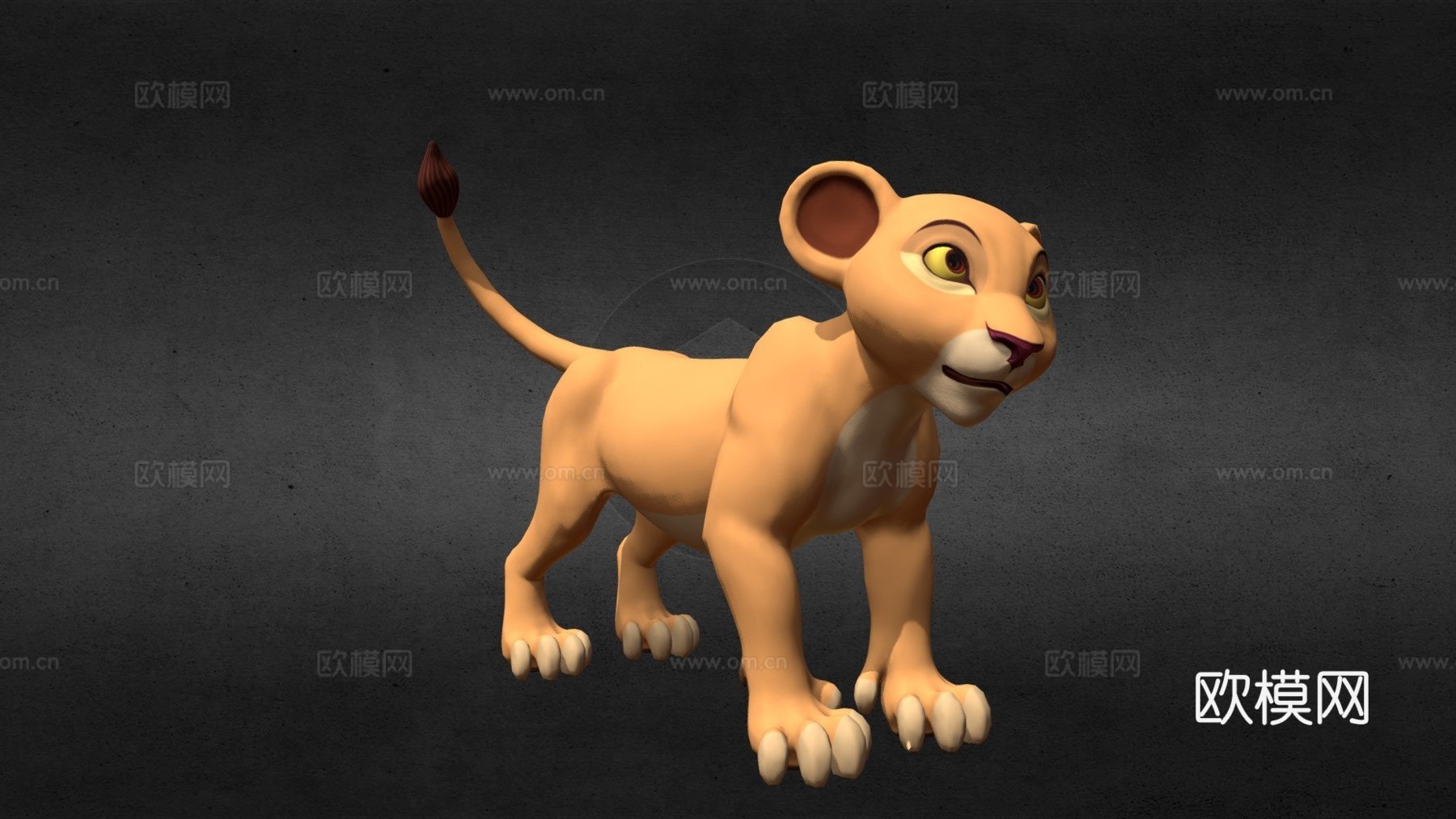 幼狮琪拉su模型