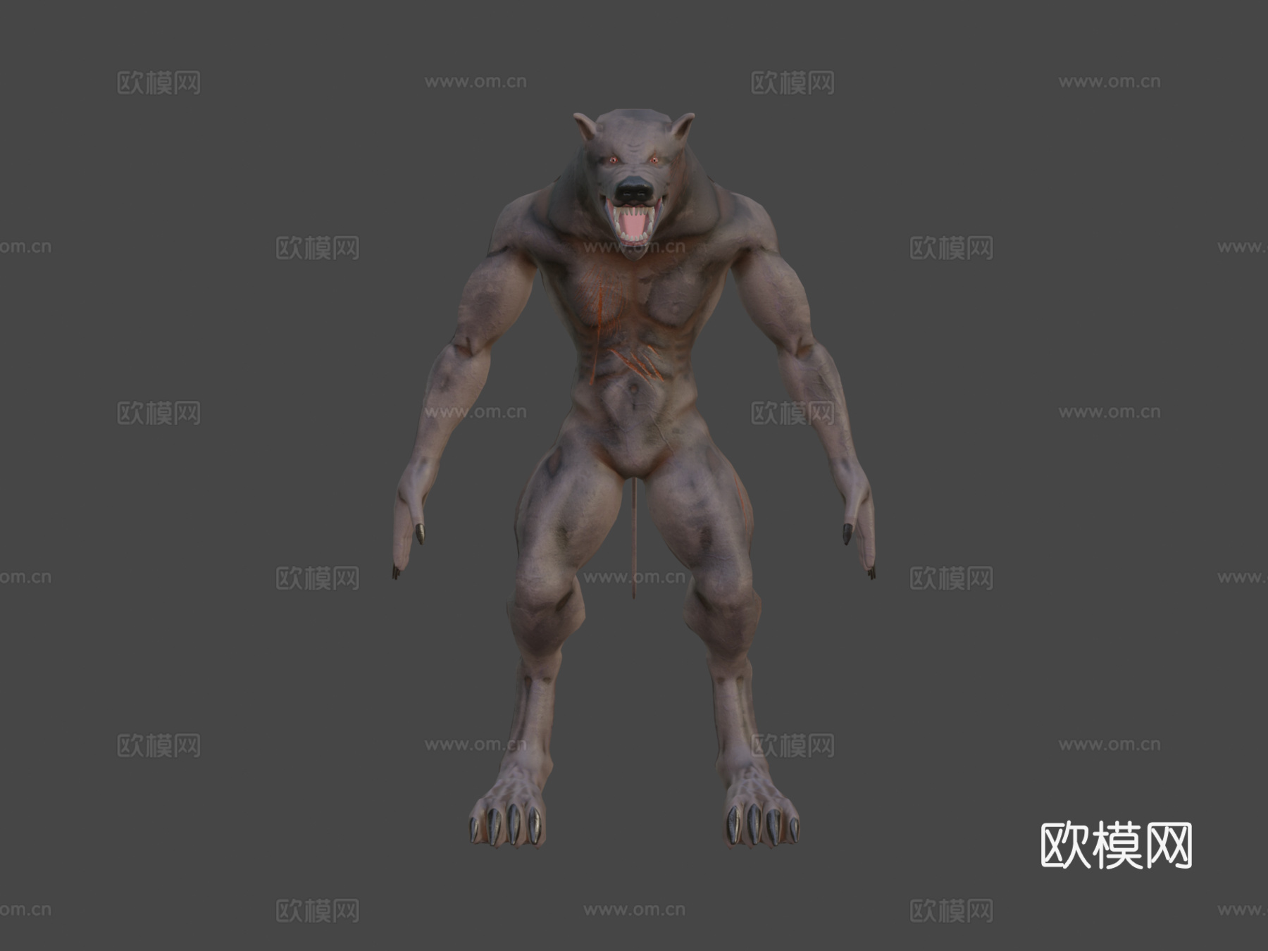 狼人无毛su模型