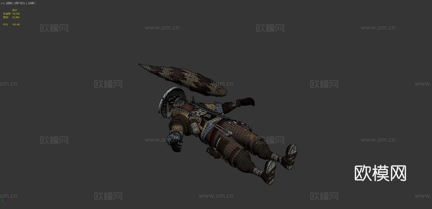 鲁弗斯堡垒之夜皮肤su模型