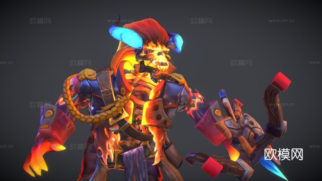 DOTA2中尉克林克兹屠龙者su模型