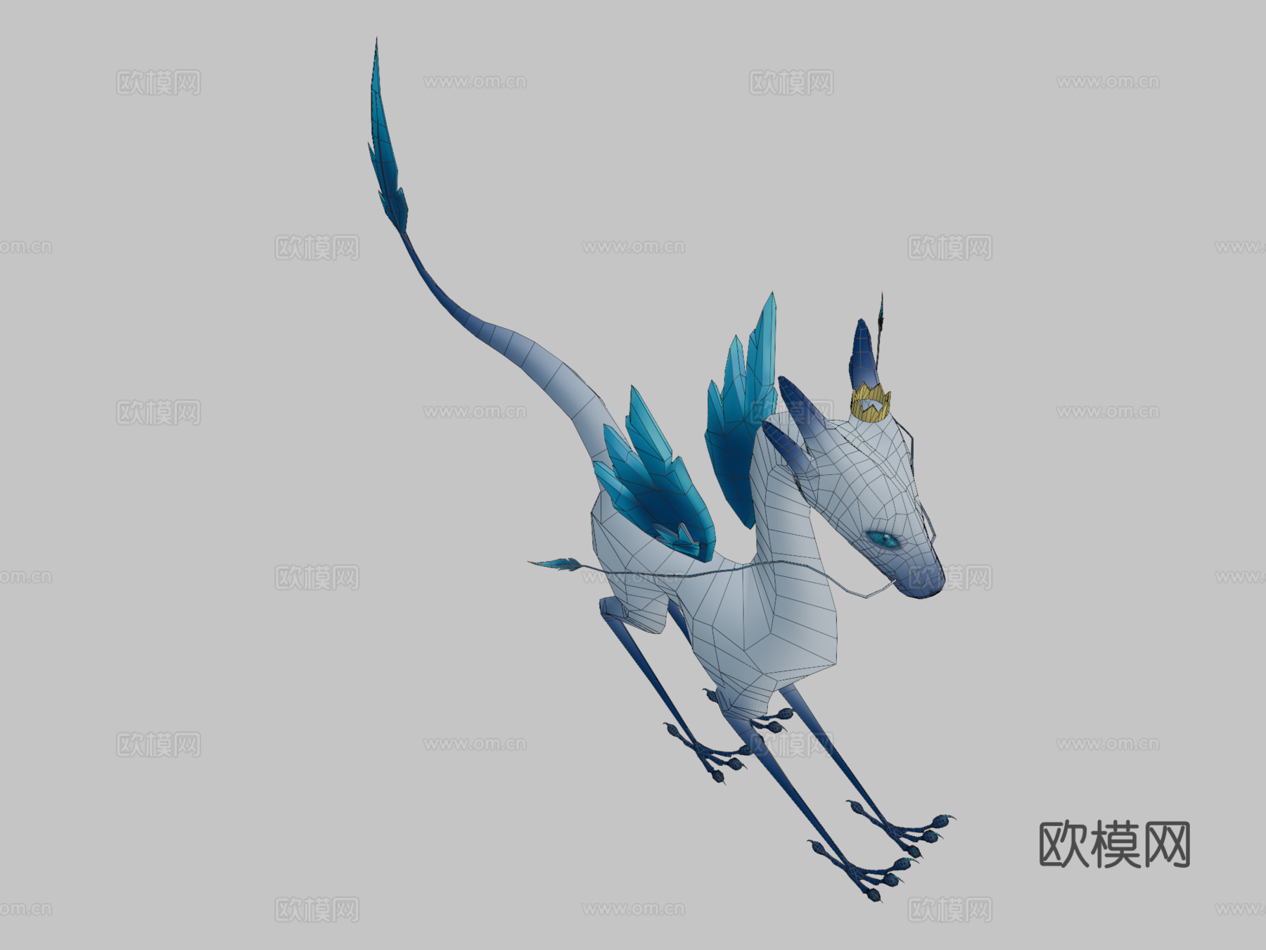 龙动画版su模型