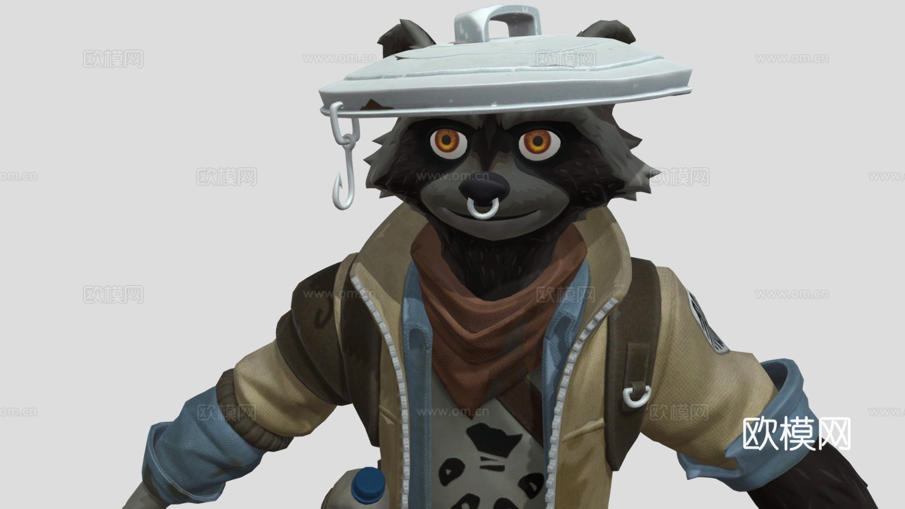 鲁弗斯堡垒之夜皮肤su模型