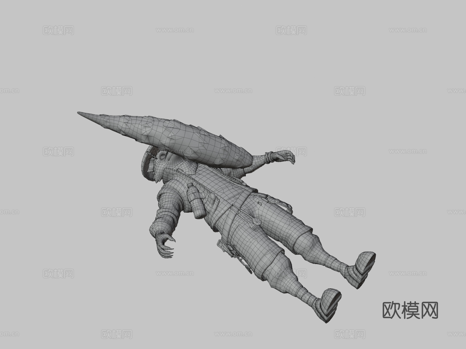 鲁弗斯堡垒之夜皮肤su模型