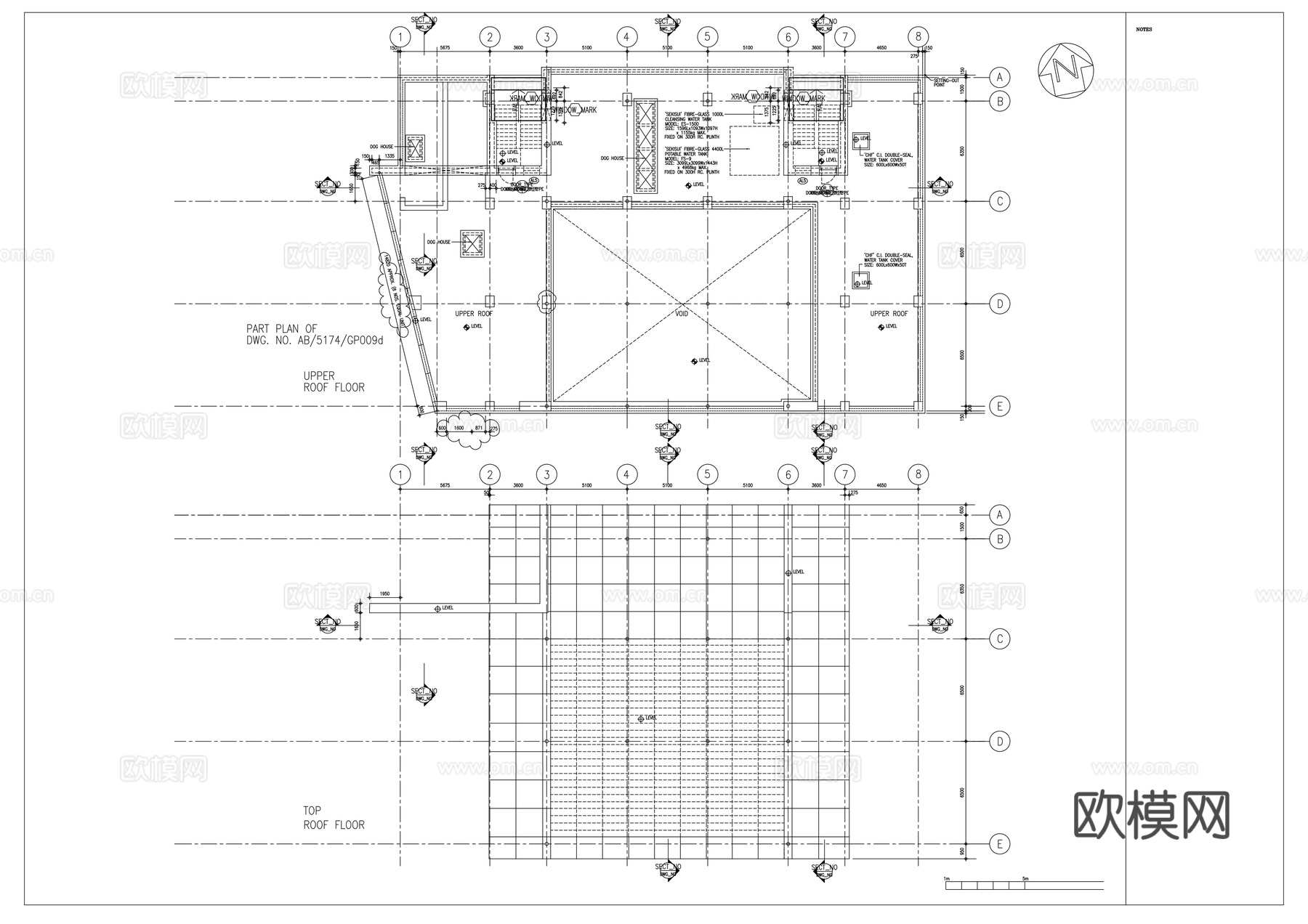 立面图cad施工图