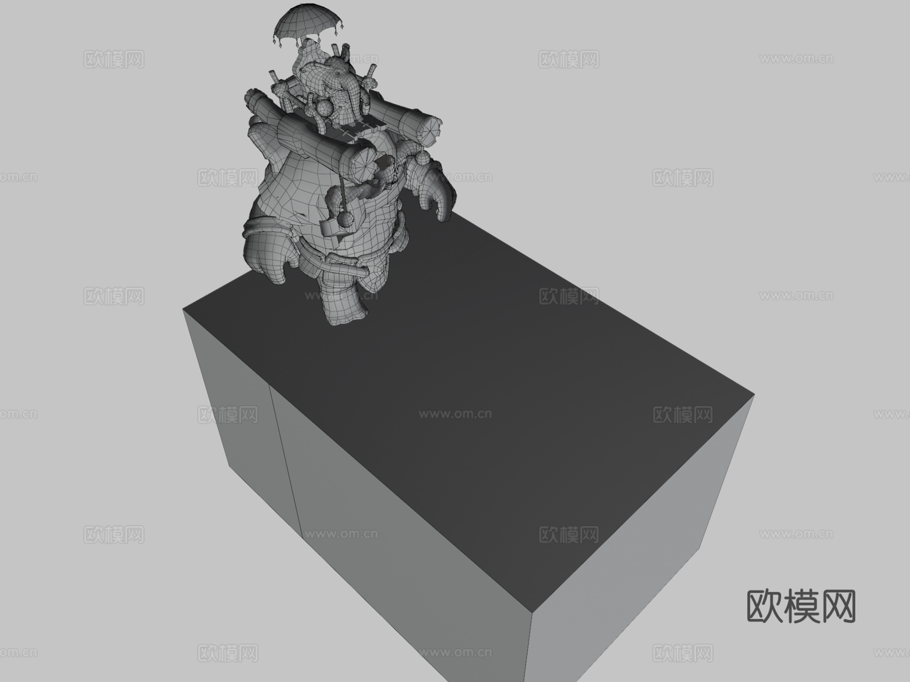 艾莉与哈根潜水动画su模型