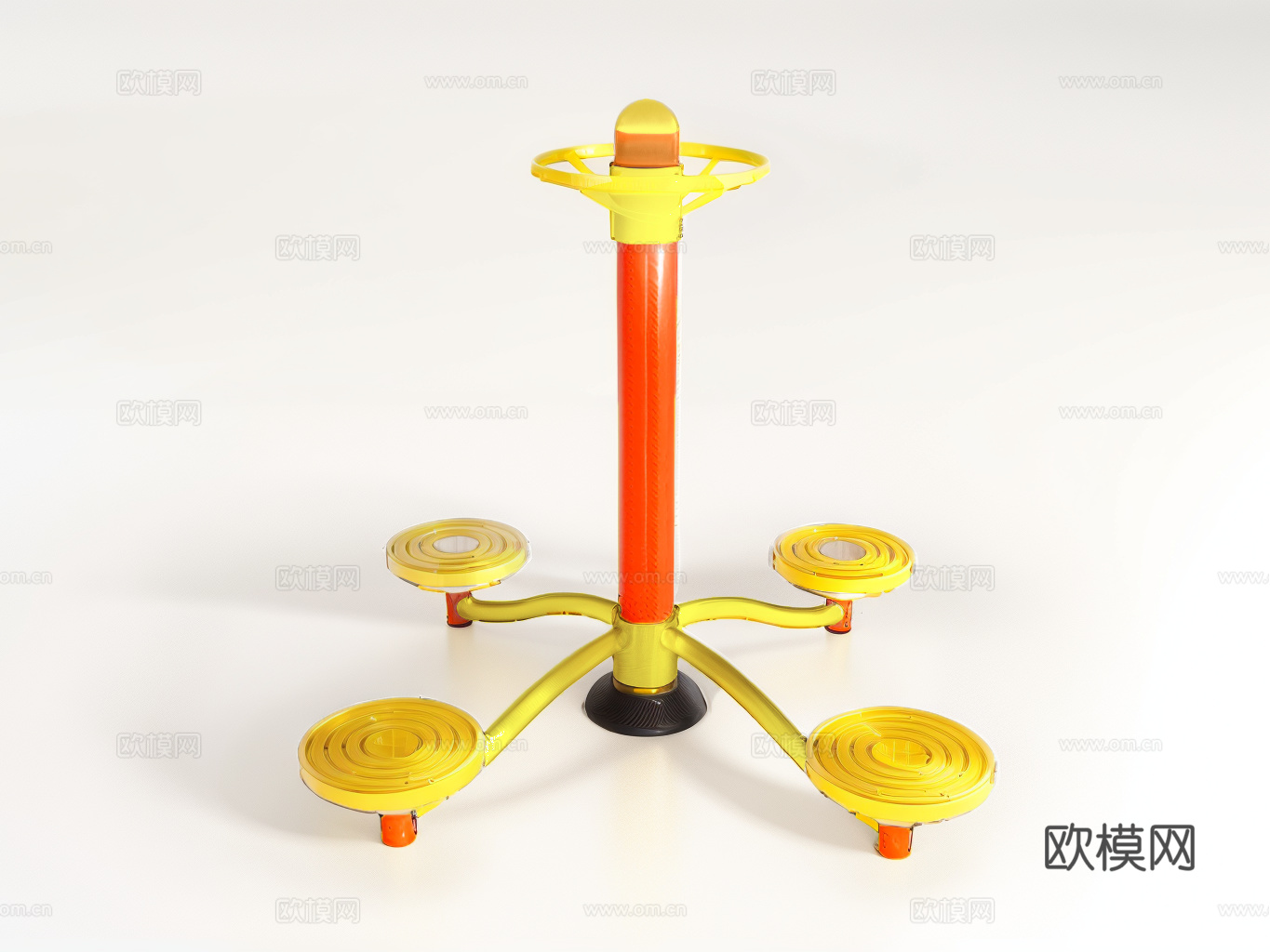 健身器材su模型