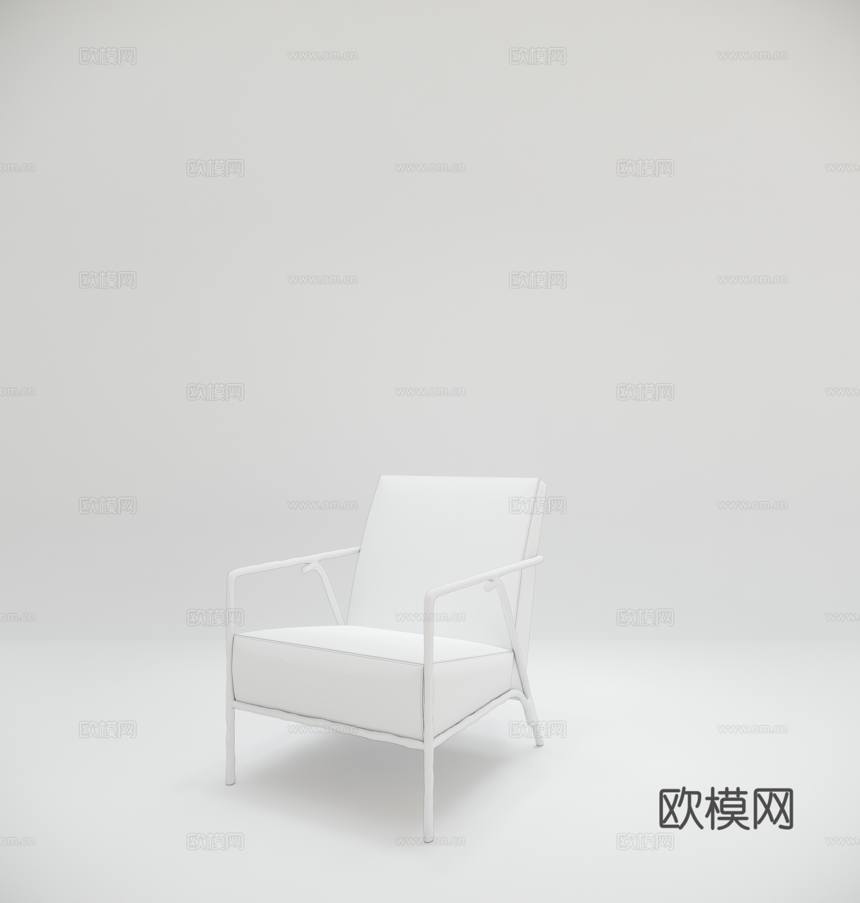 Liaigre经典扶手椅su模型