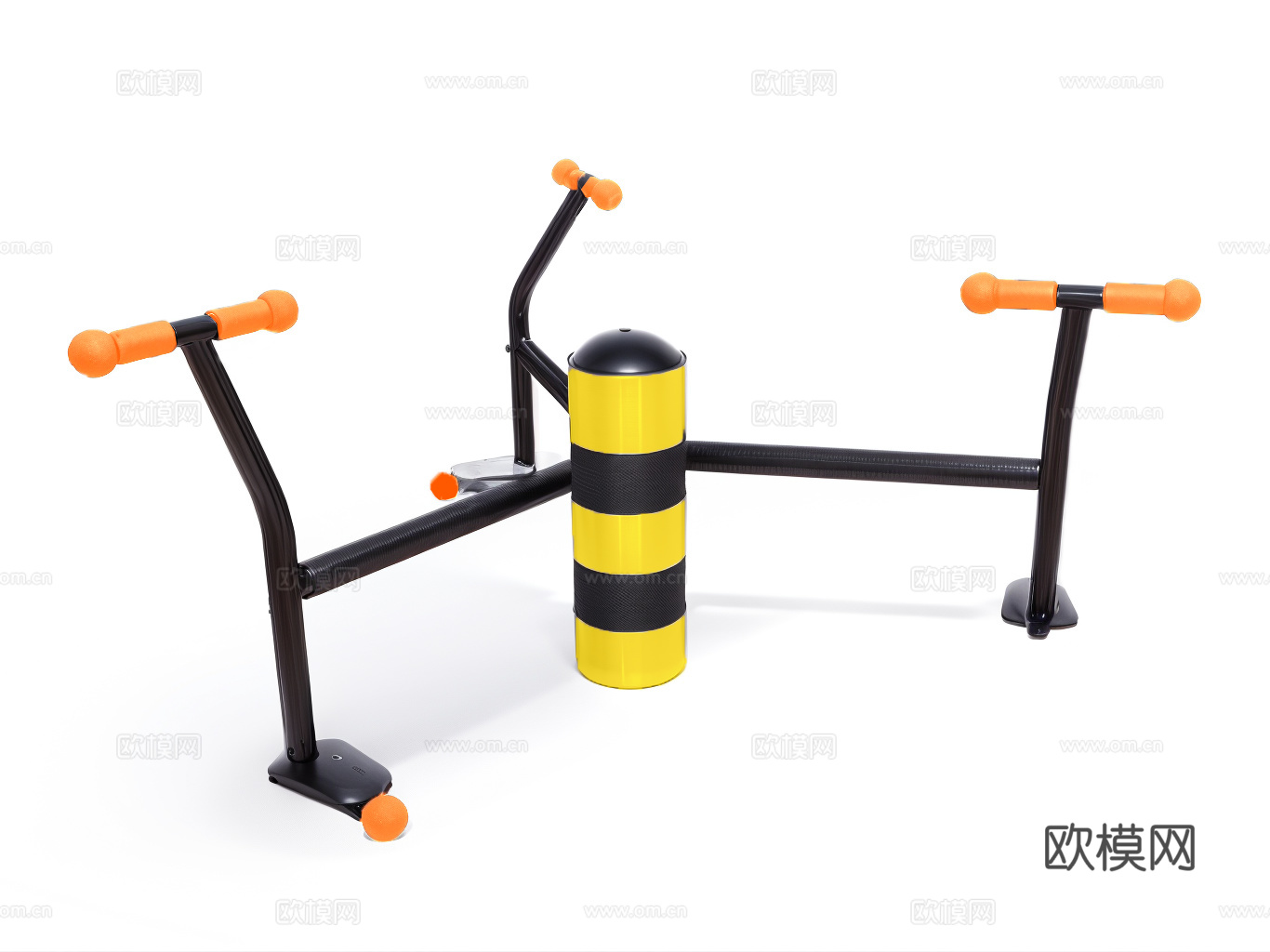 健身器材su模型
