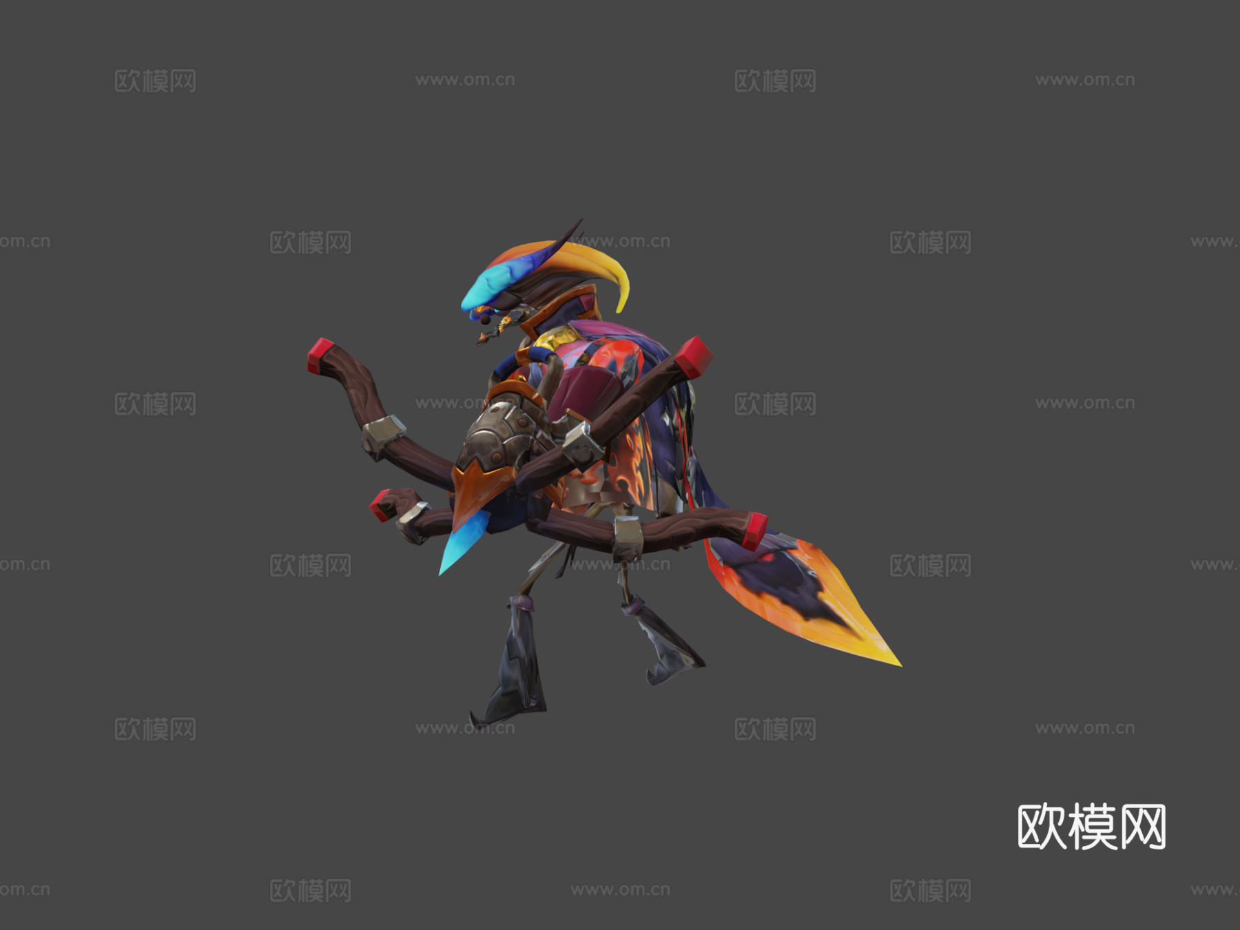 DOTA2中尉克林克兹屠龙者su模型