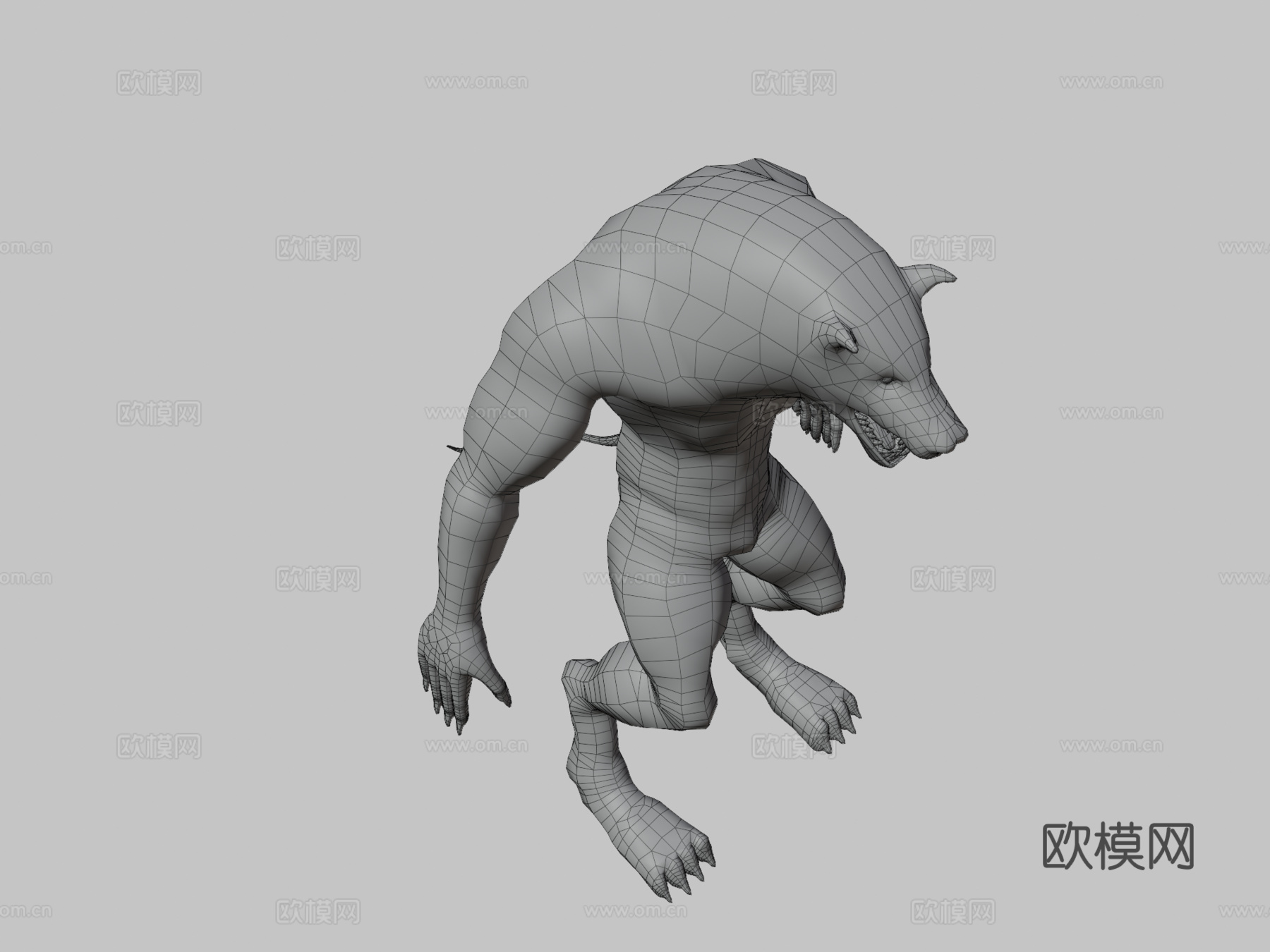 狼人无毛su模型