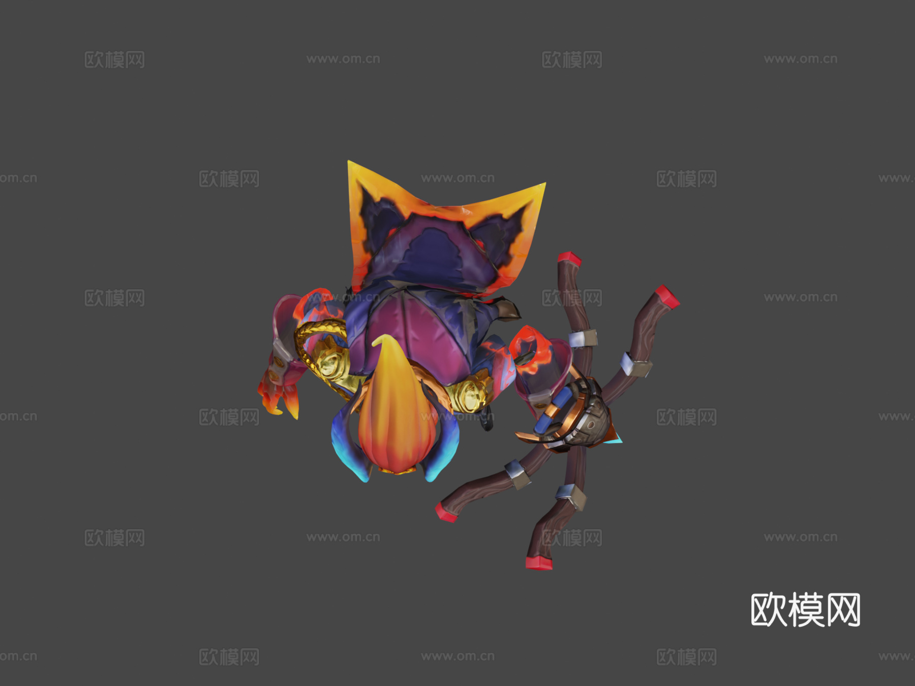 DOTA2中尉克林克兹屠龙者su模型