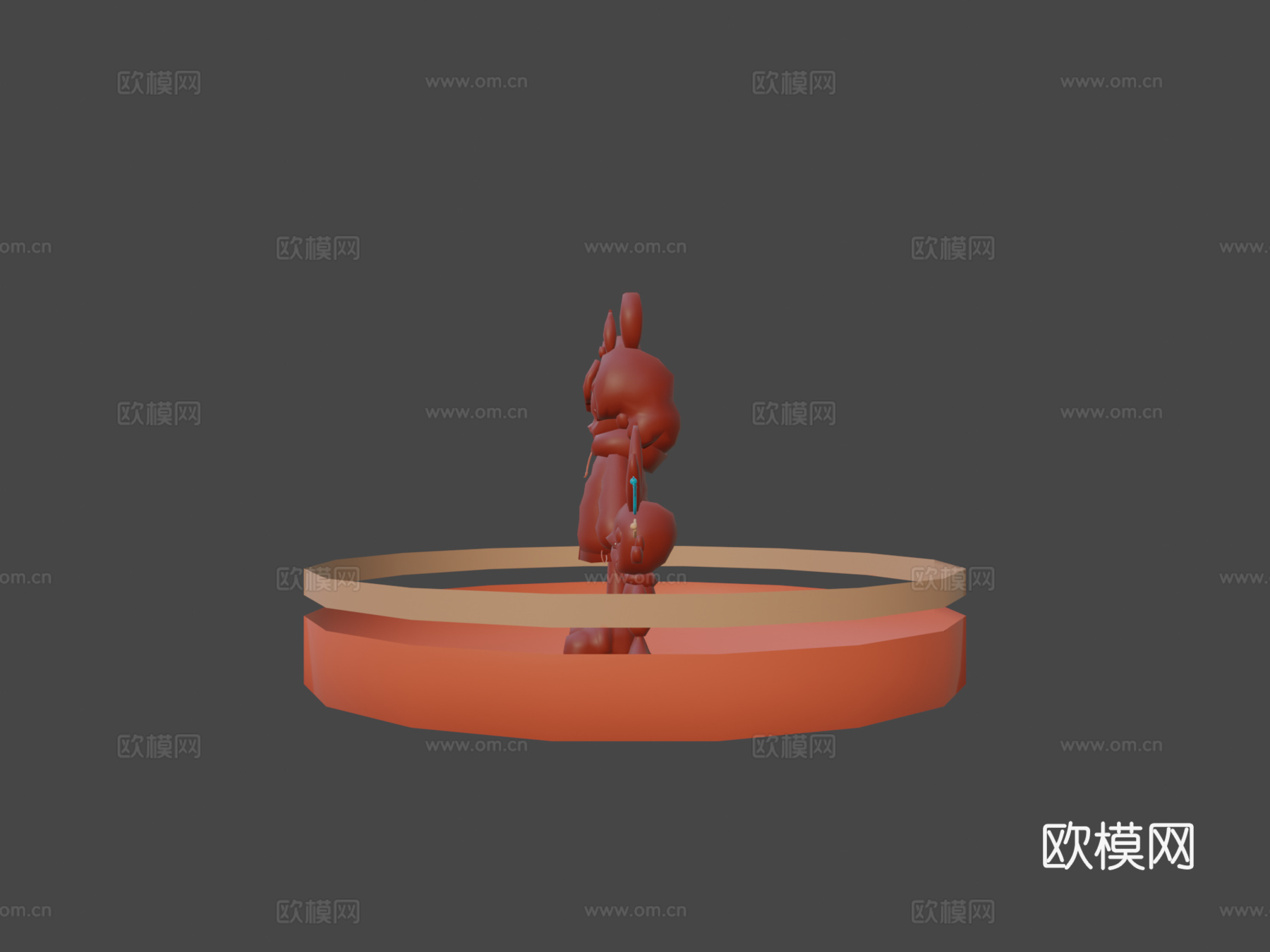 炎兔儿宝可梦剑盾su模型