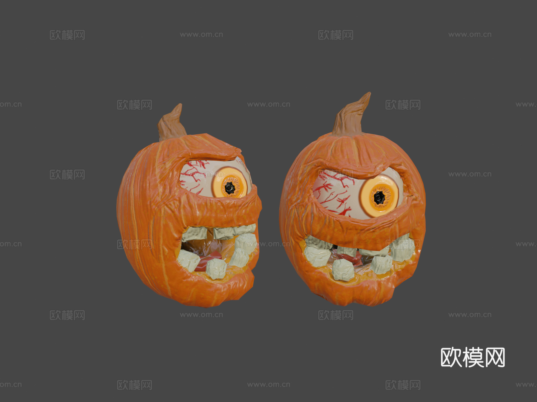 恐怖南瓜su模型下载（渲染图7）