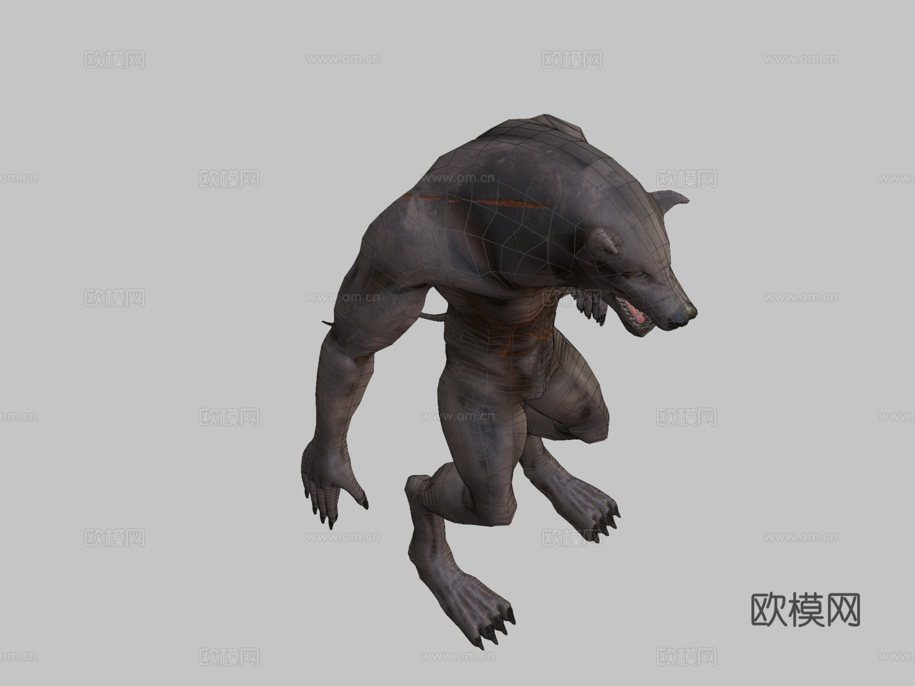 狼人无毛su模型