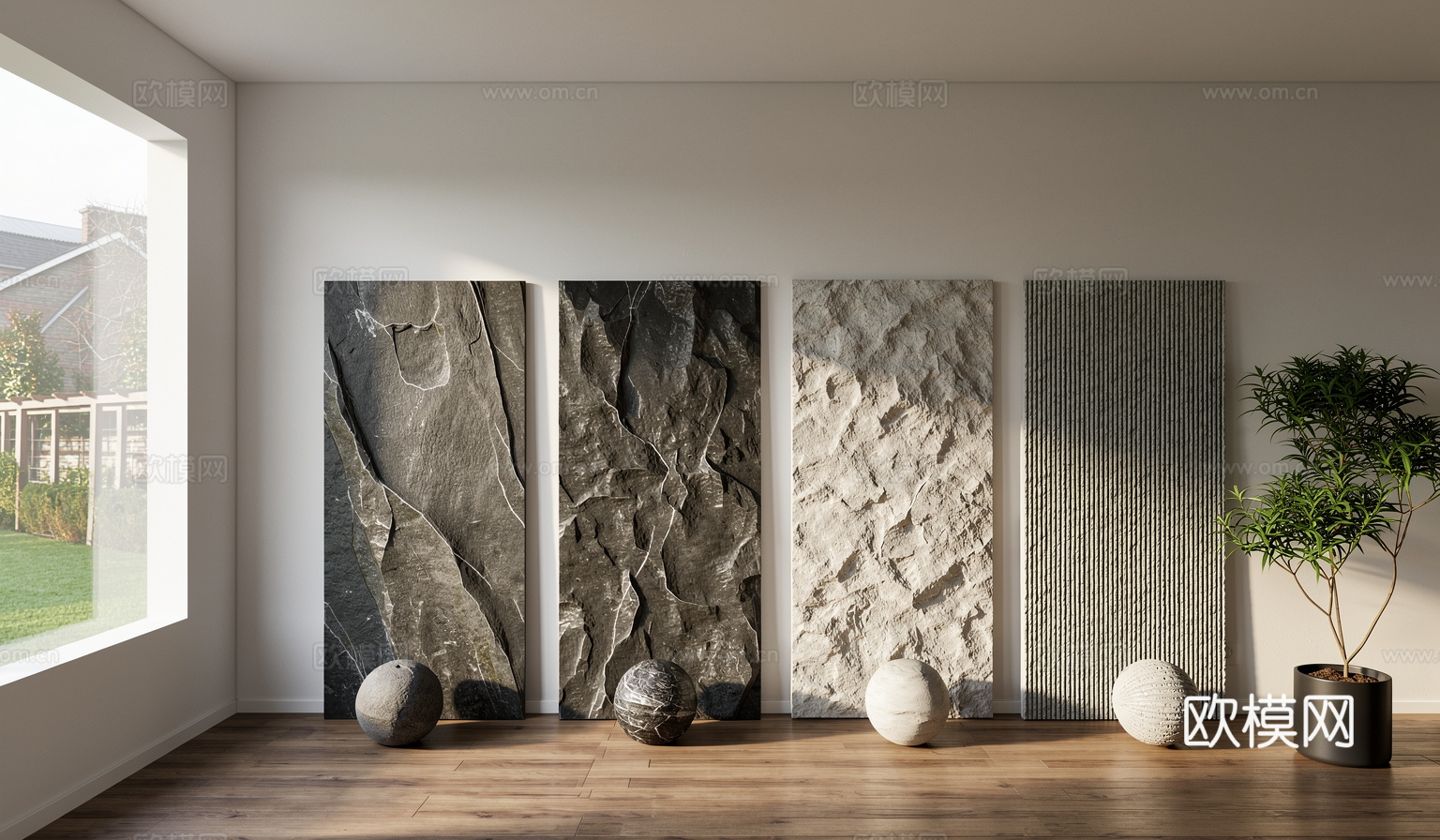 现代石材 现代轻奢 大理石 岩板su模型