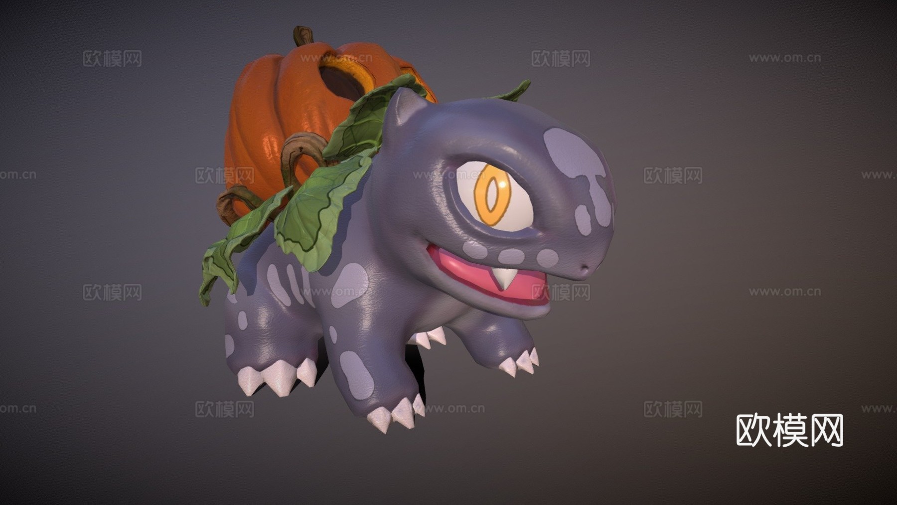 万圣节妙蛙种子su模型