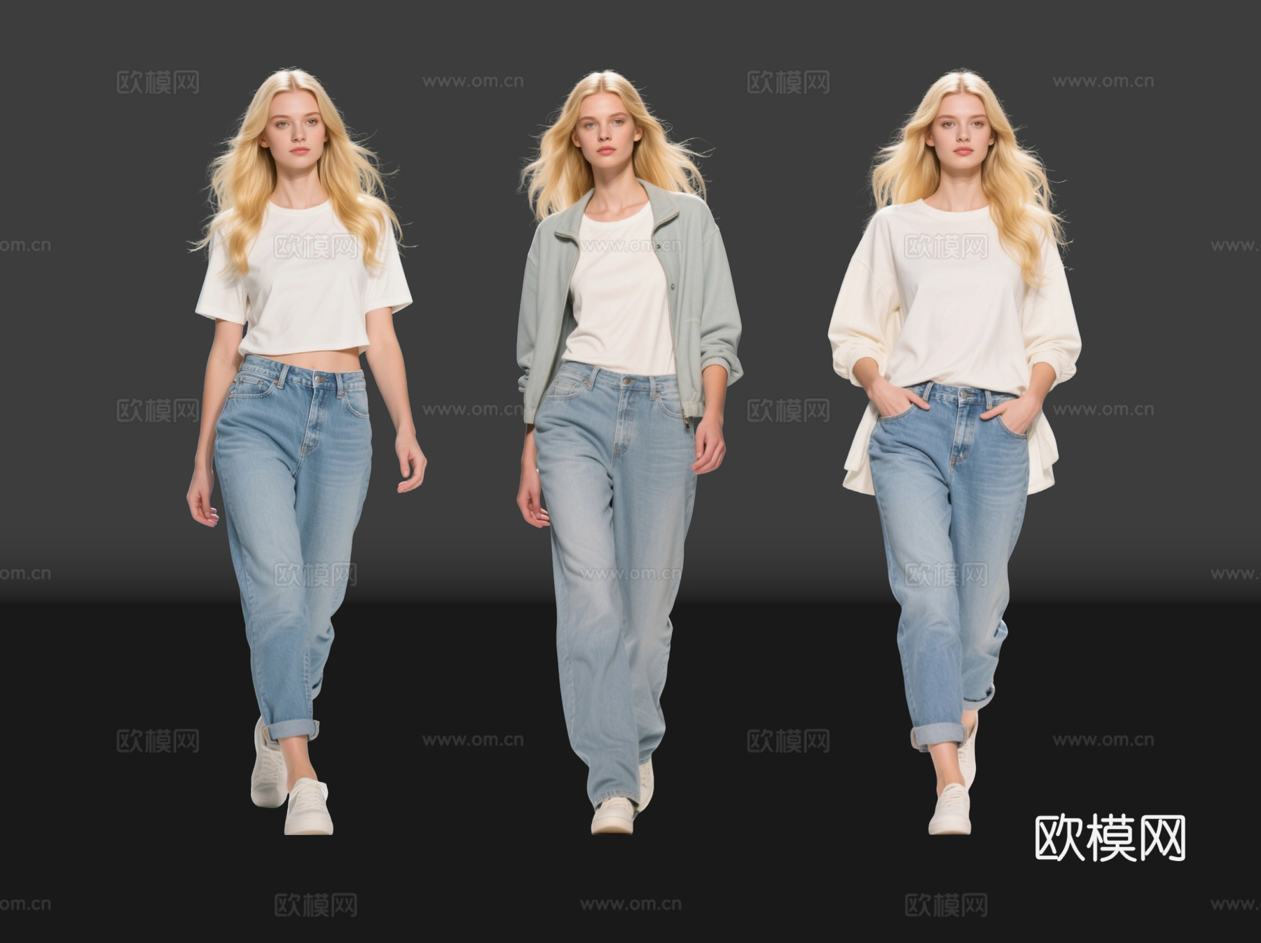 2D现代美女 现代人物 商业街拍 站姿美女 女人 休闲美女su模型