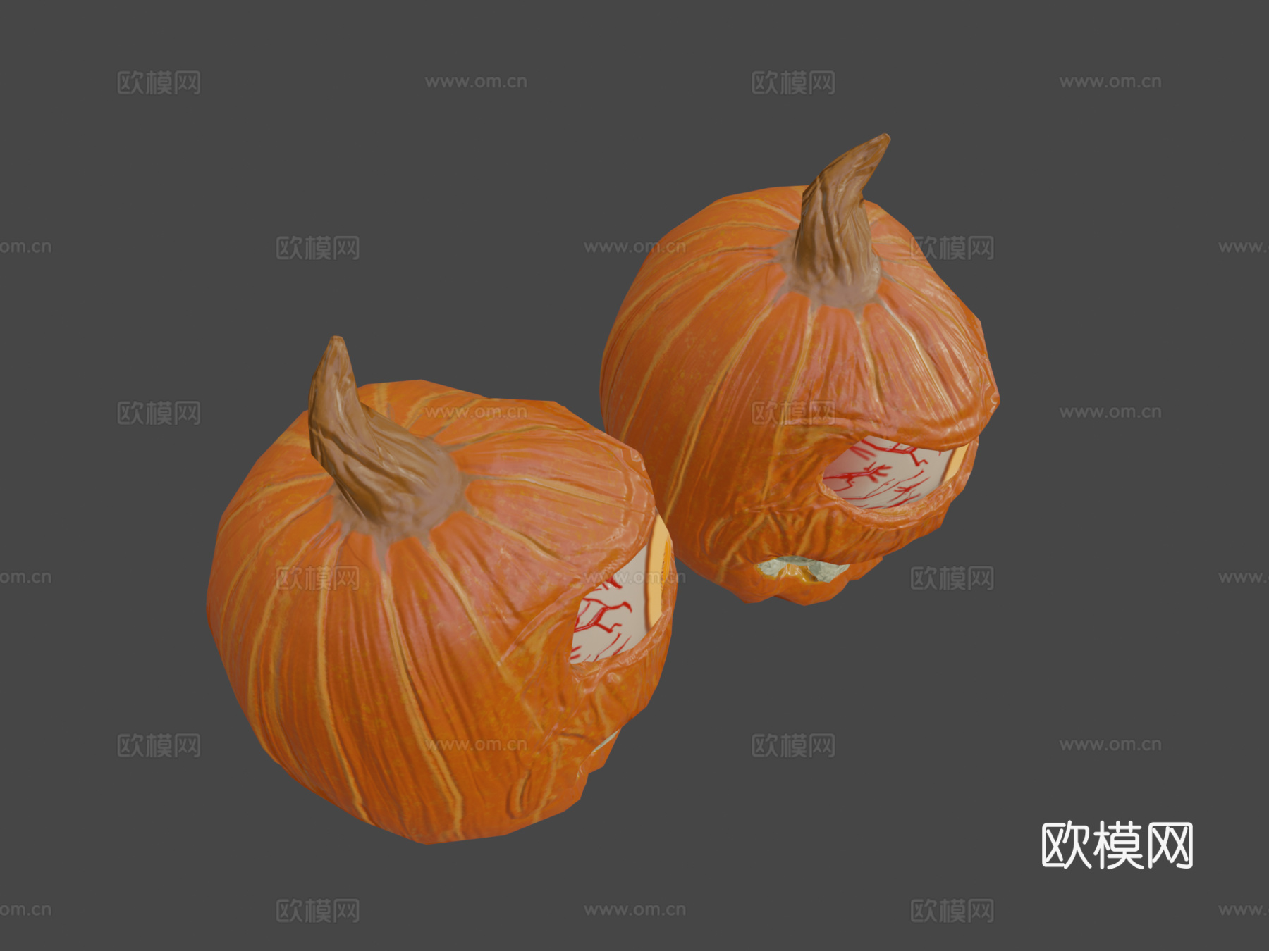 恐怖南瓜su模型下载（渲染图8）