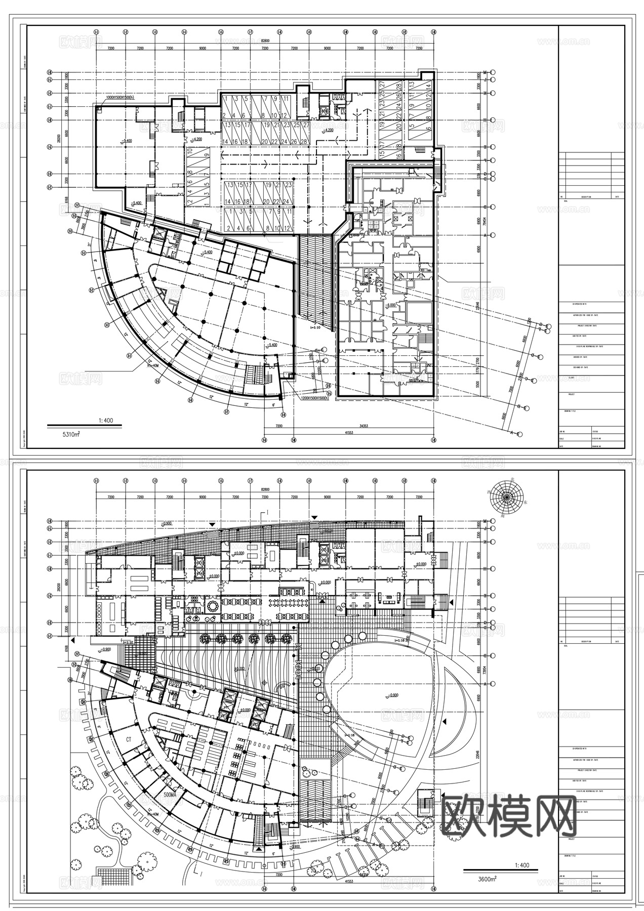 平面布置图cad施工图
