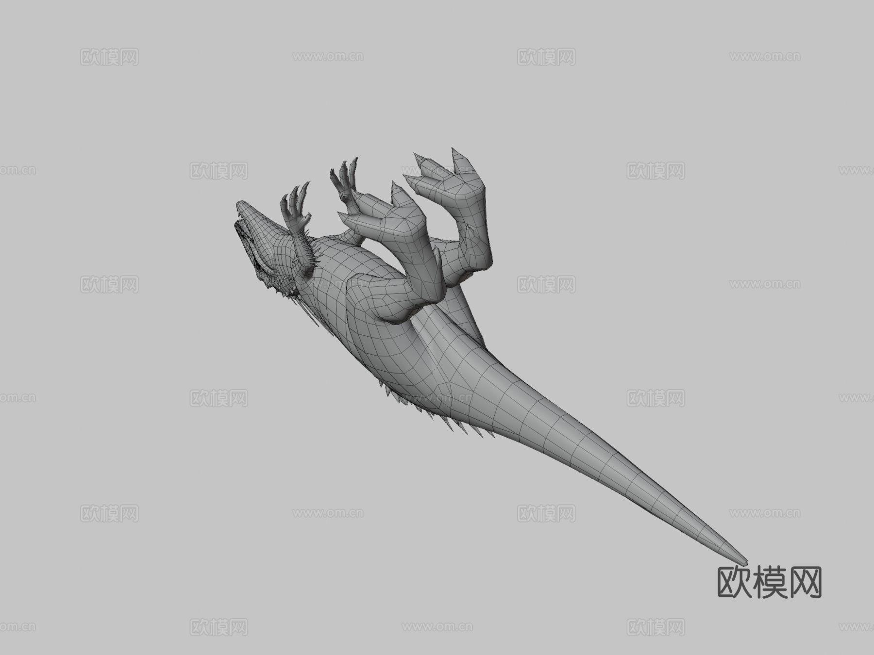 侏罗纪世界游戏40级暴虐霸王龙su模型