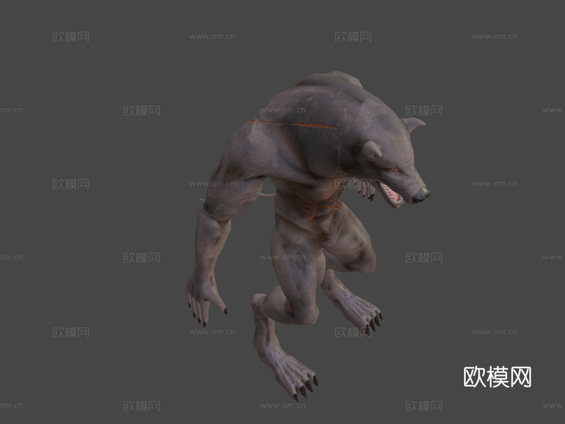 狼人无毛su模型